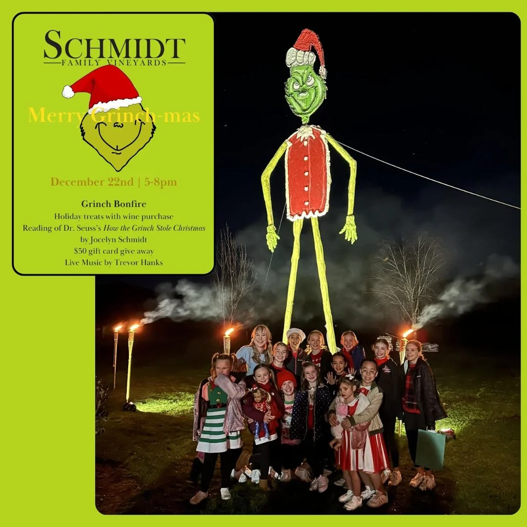 Schmidt Family Vineyards Merry Grinch-Mas
