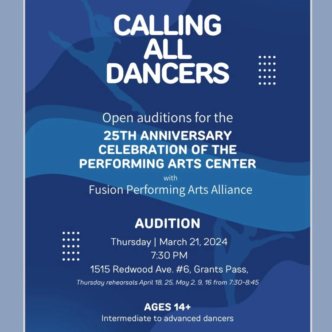 OPEN AUDITIONS
