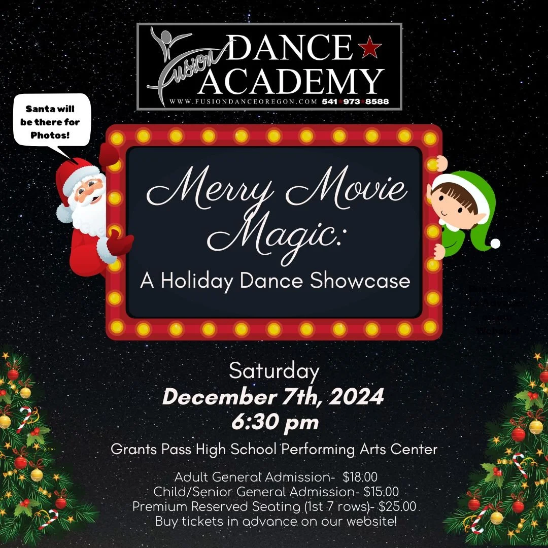 Fusion Dance Academy’s Merry Movie Magic Holiday Dance Showcase