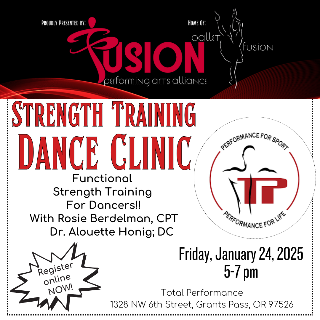 FPAA partners with Total Performance for strength and training dance clinic!