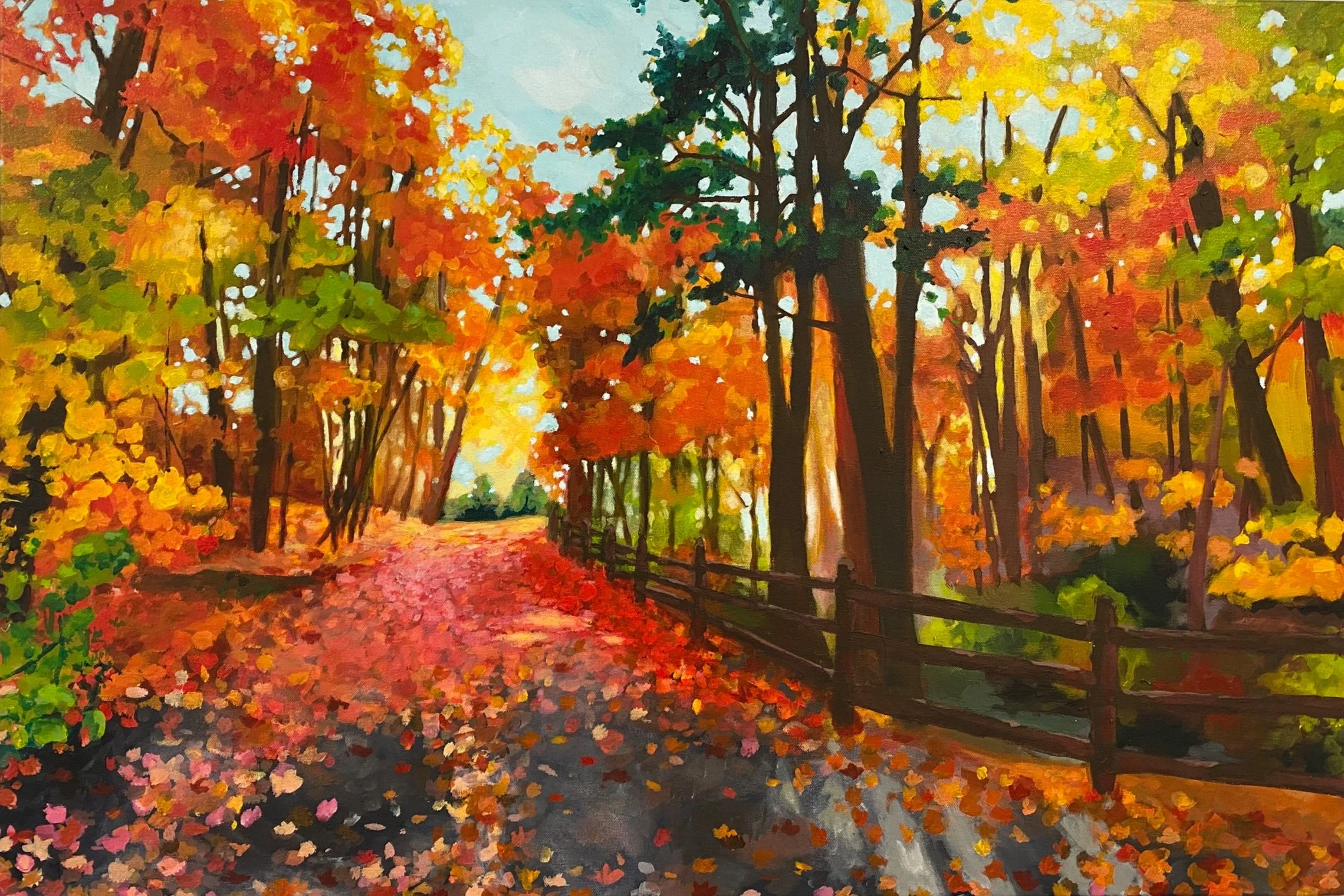 Acrylic on canvas (2024), 20 x 30 inches
Commissioned work