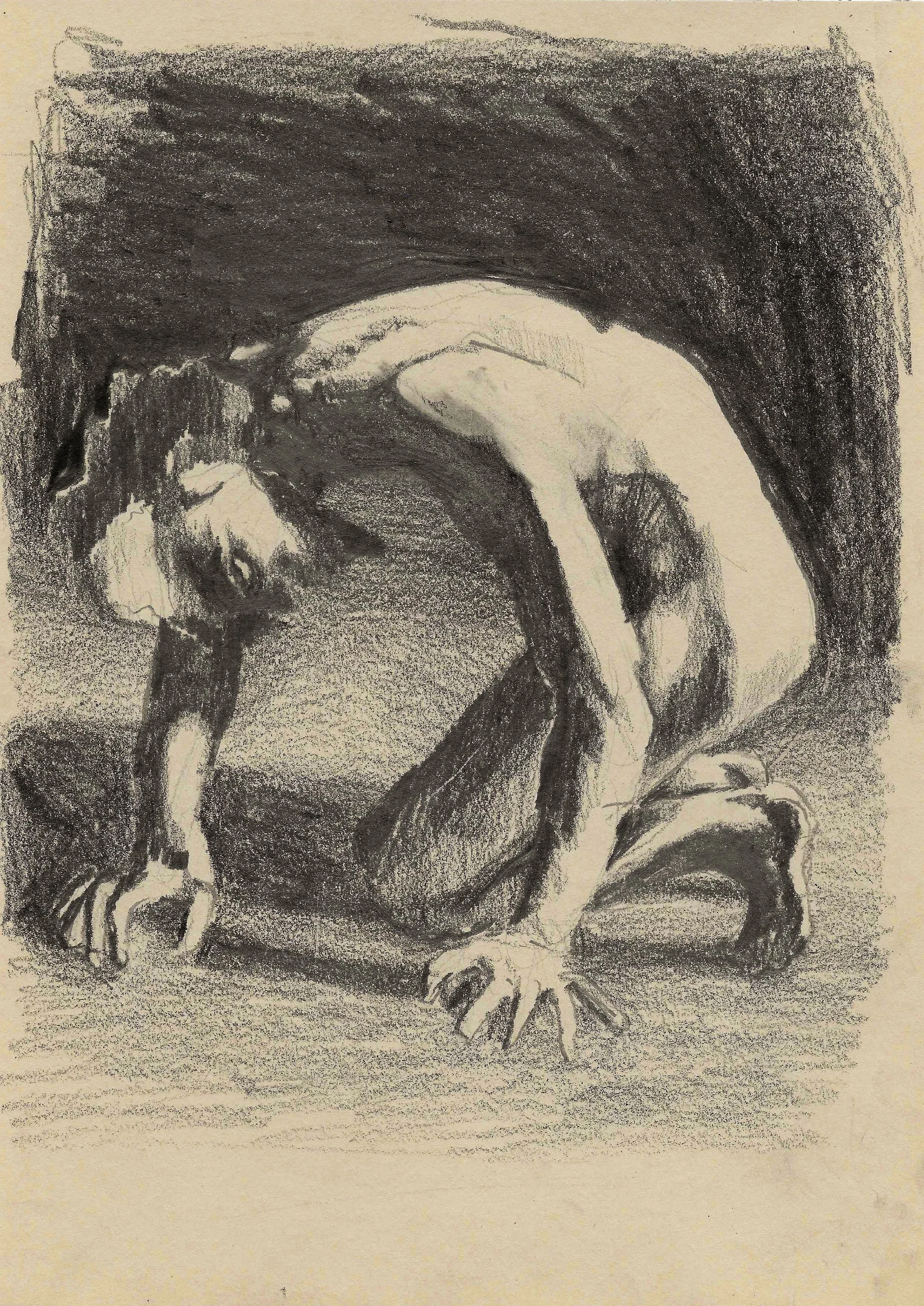 Graphite on paper (2022), 9 x 12 inches