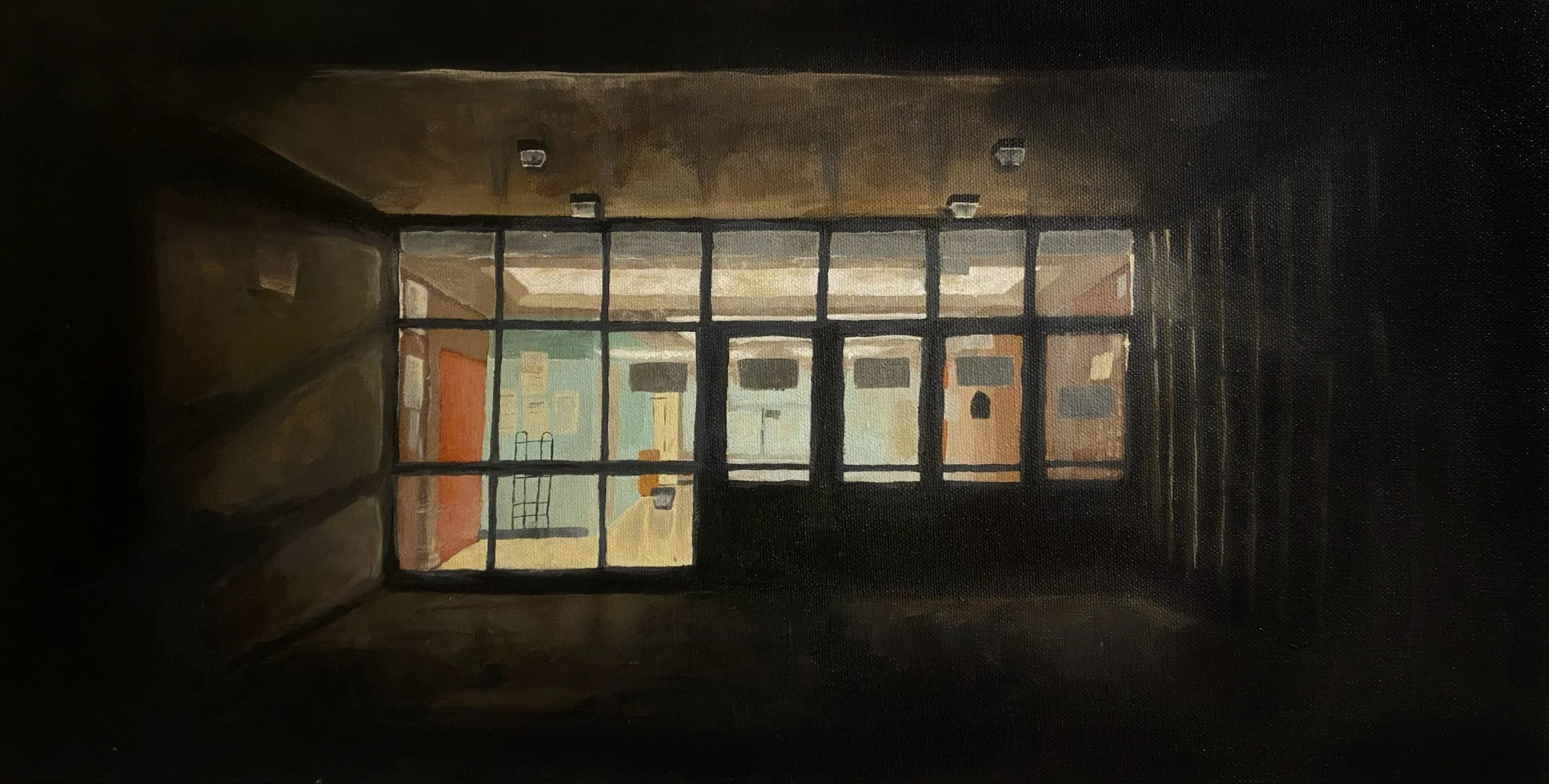 August Night
Acrylic in canvas (2023), 12 x 24 inches