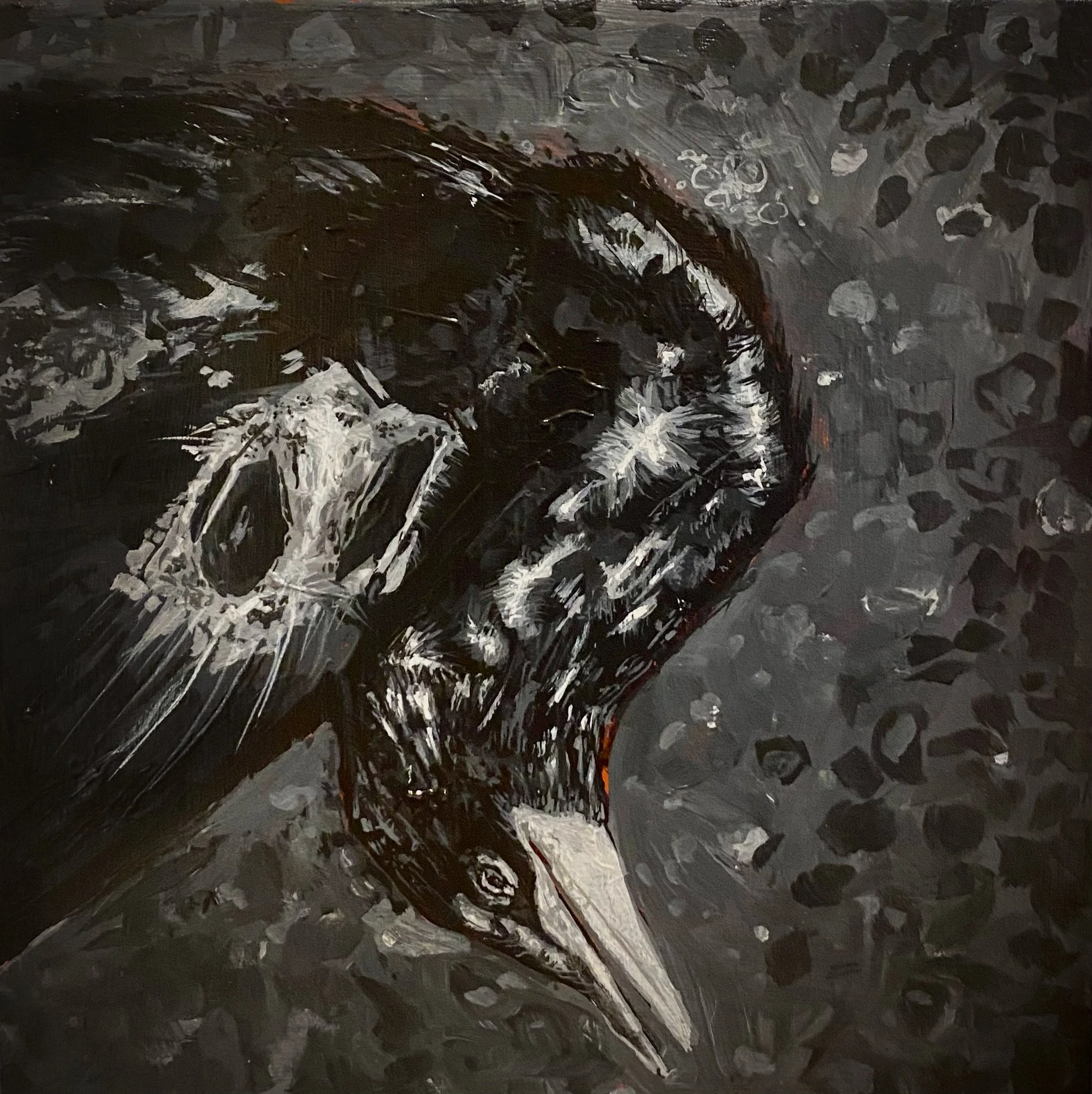 Precious Find (1)
Acrylic on wooden panel (2023), 6 x 6 inches