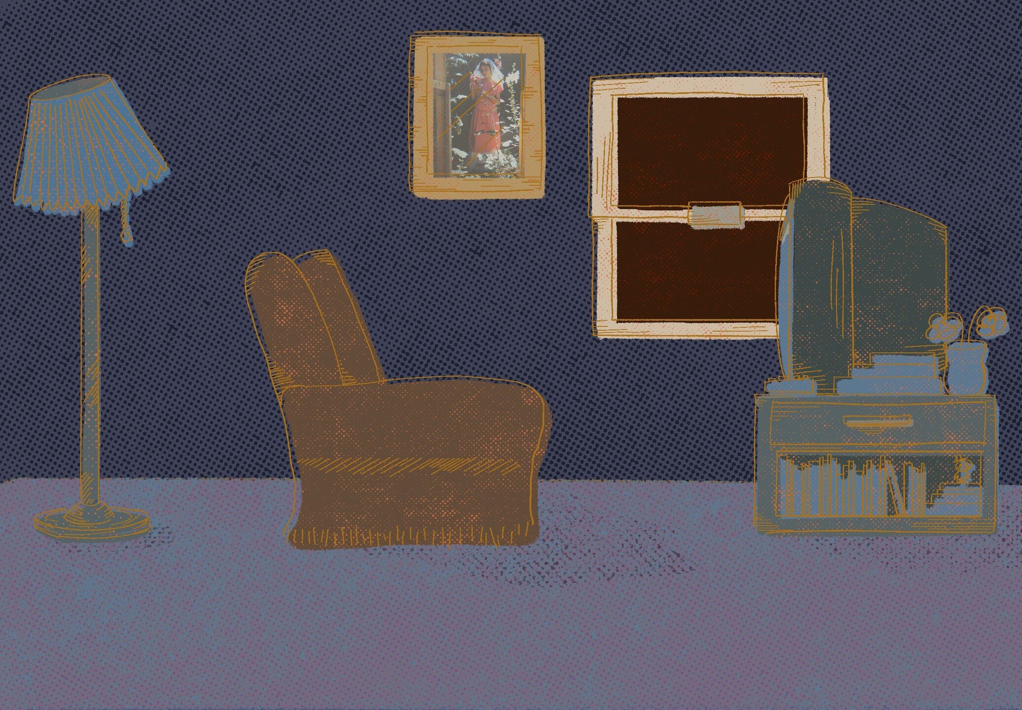 some simple backgrounds peep my gramma #2d #2danimation #backgrounds