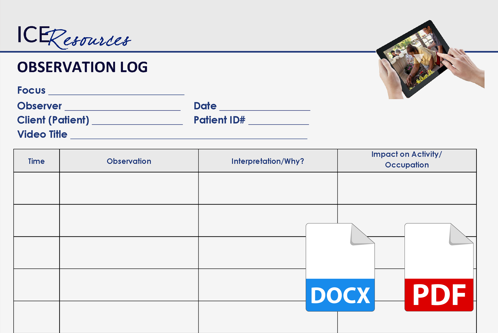 Observation Log