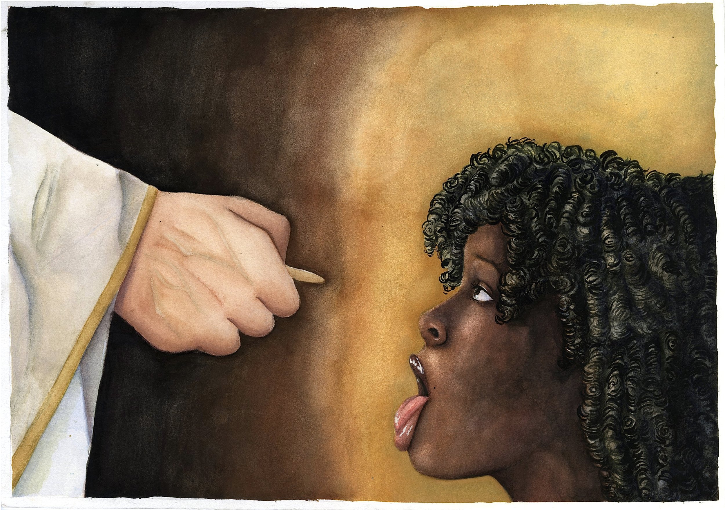 communion (2025), watercolor