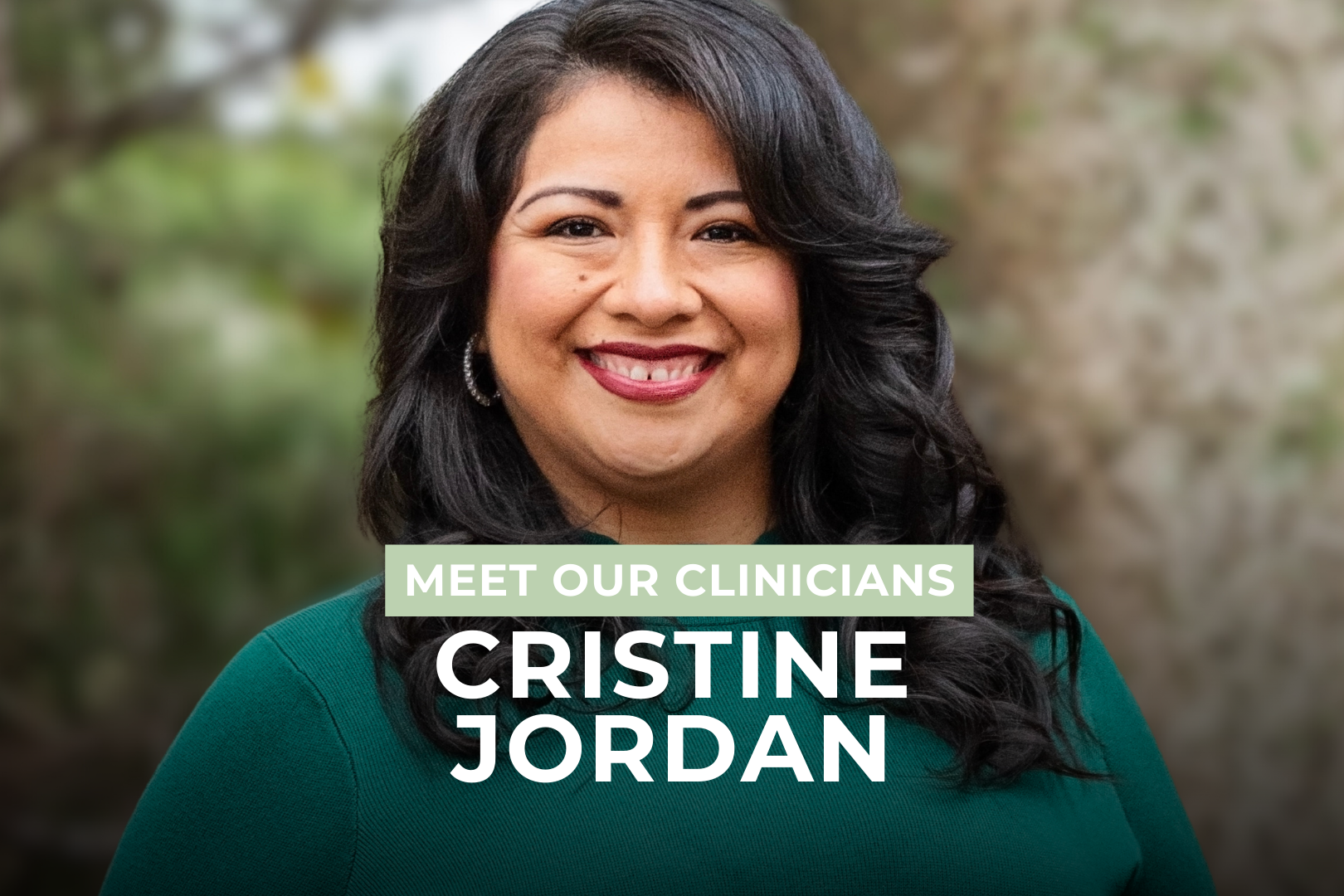 Meet Our Clinician: Cristine Jordan, LPC