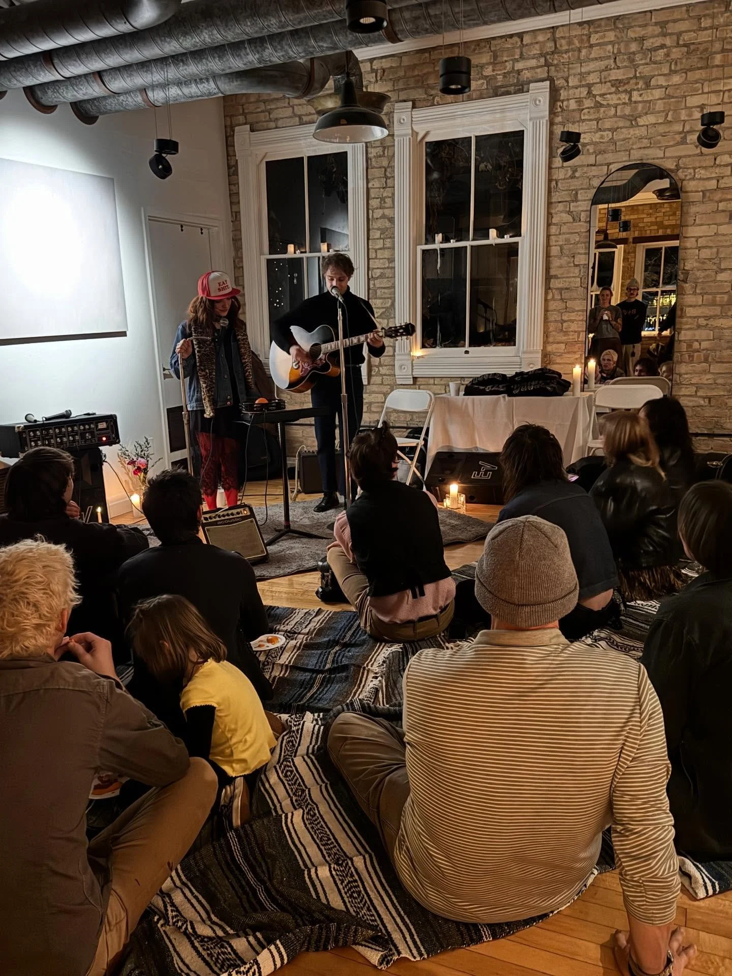The Grand Ceremony of Opening, 12/12/25

Thank you to everyone who helped make this night so magical. With a full house and so much love in the room, we are endlessly grateful- to the friends, clients, and new faces who showed up, to the musicians, h