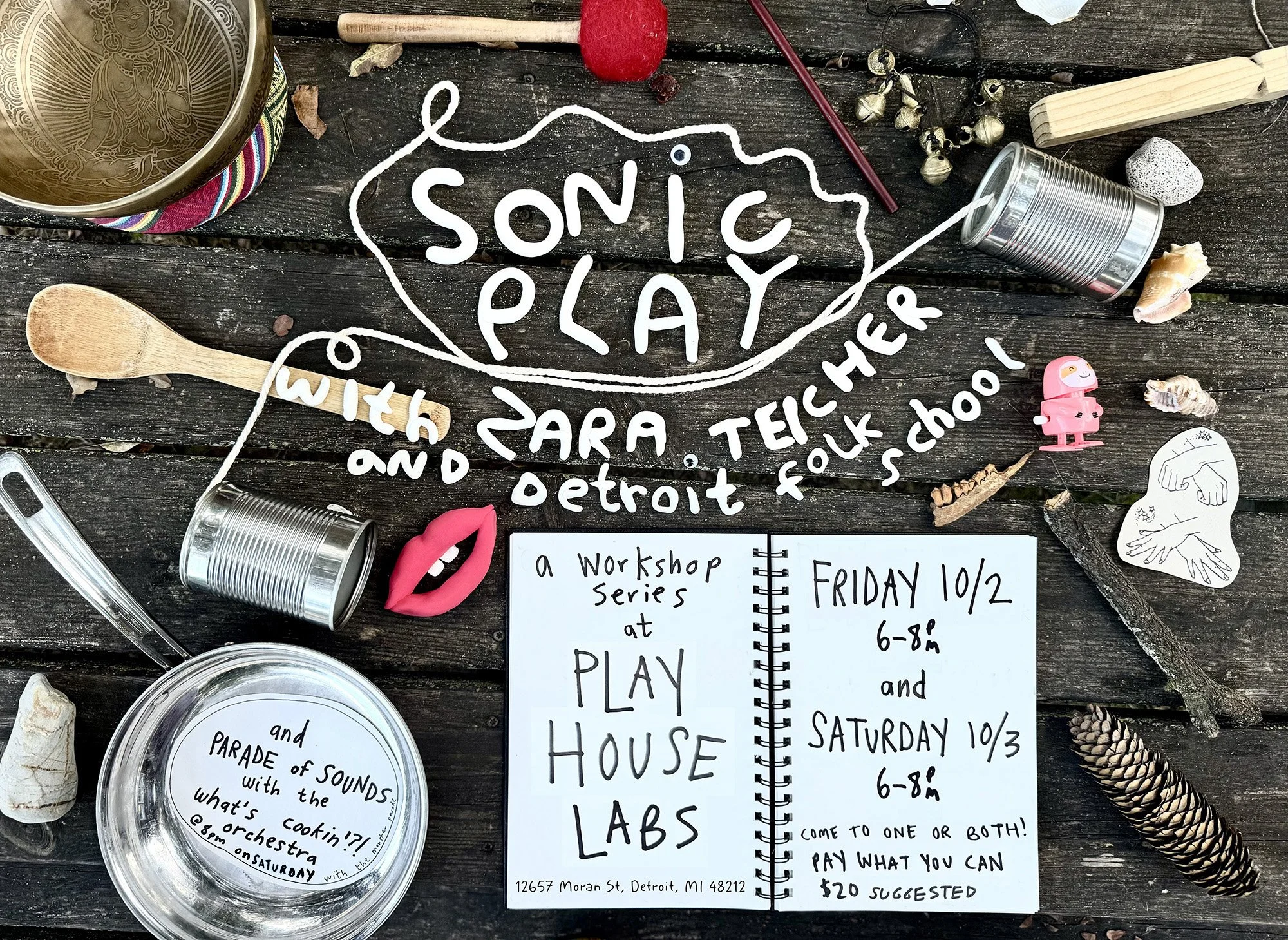Sonic Play Workshops with Zara Teicher