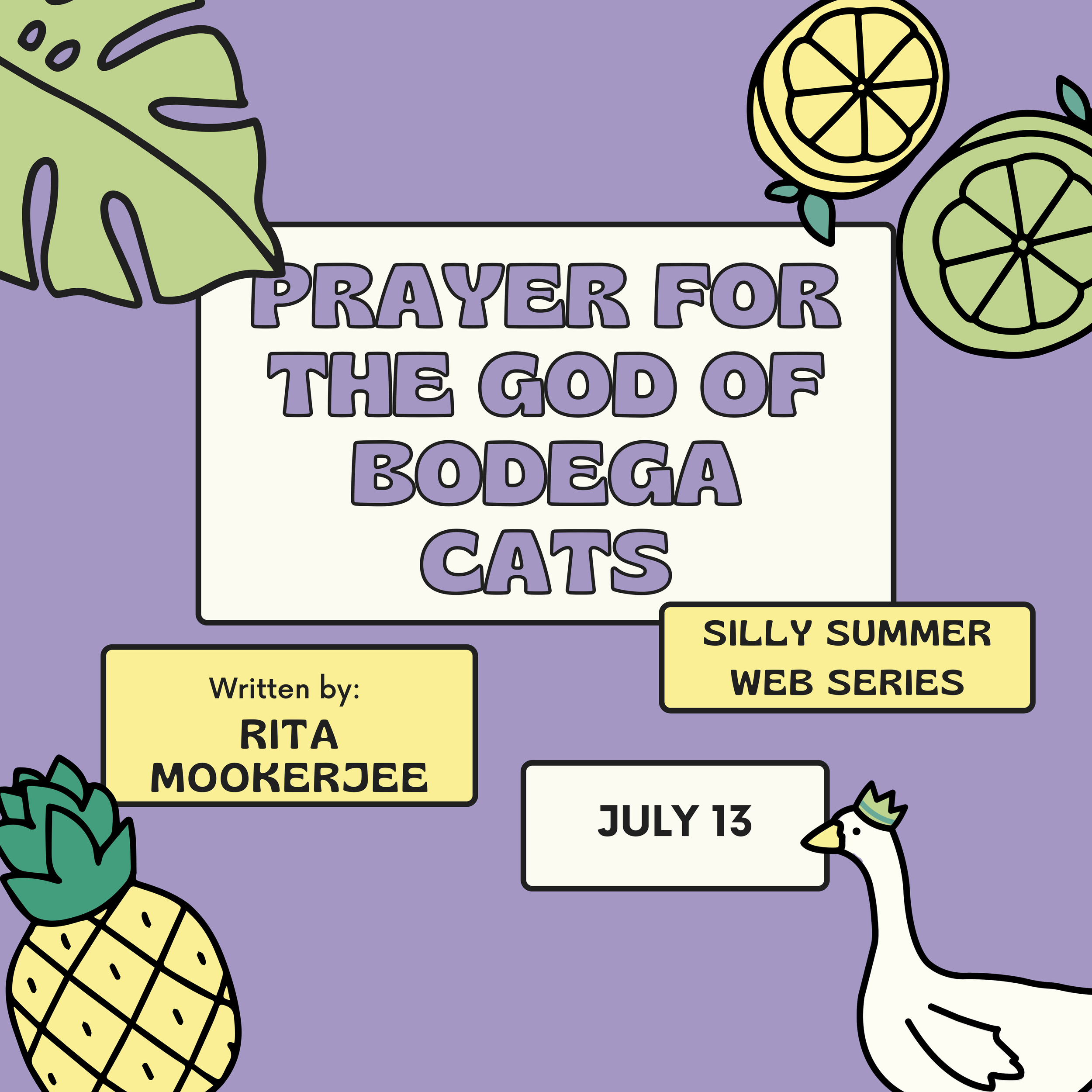 Prayer for the God of Bodega Cats