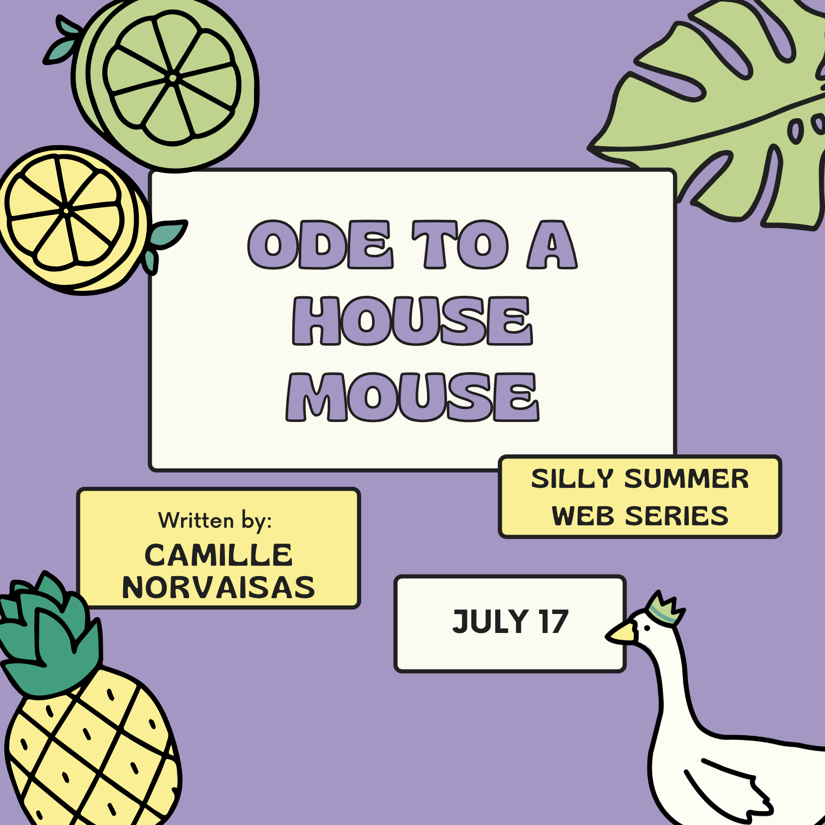 Ode to a House Mouse