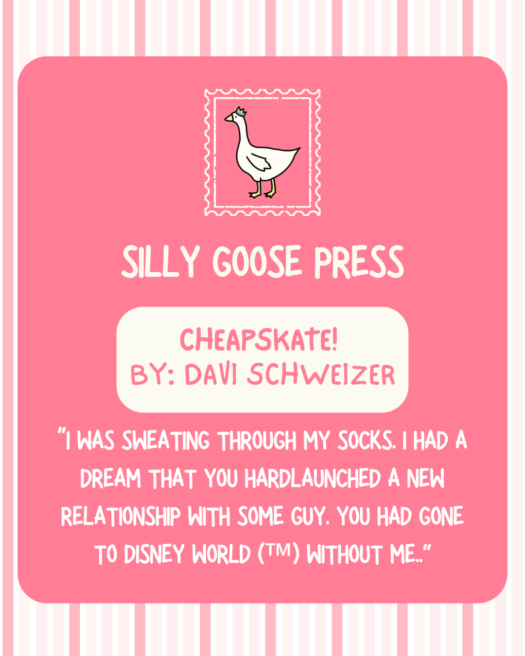 Cheapskate!