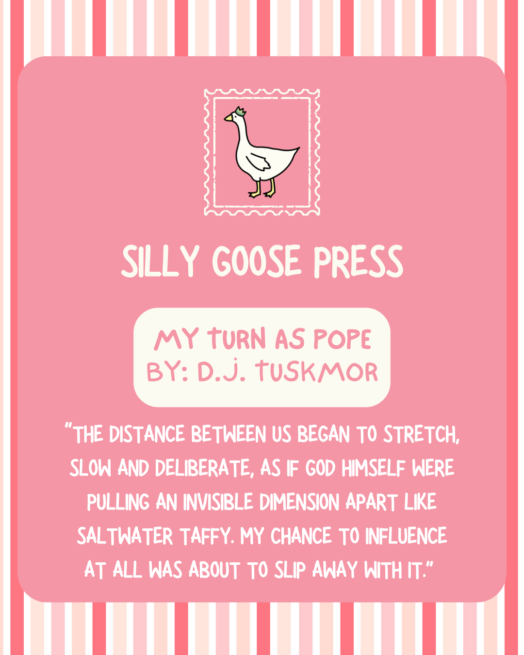 My Turn As Pope