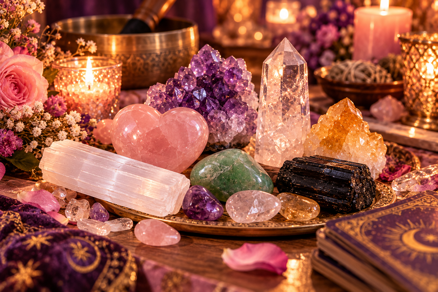 7 Powerful Crystals for Love, Healing, and Positive Energy