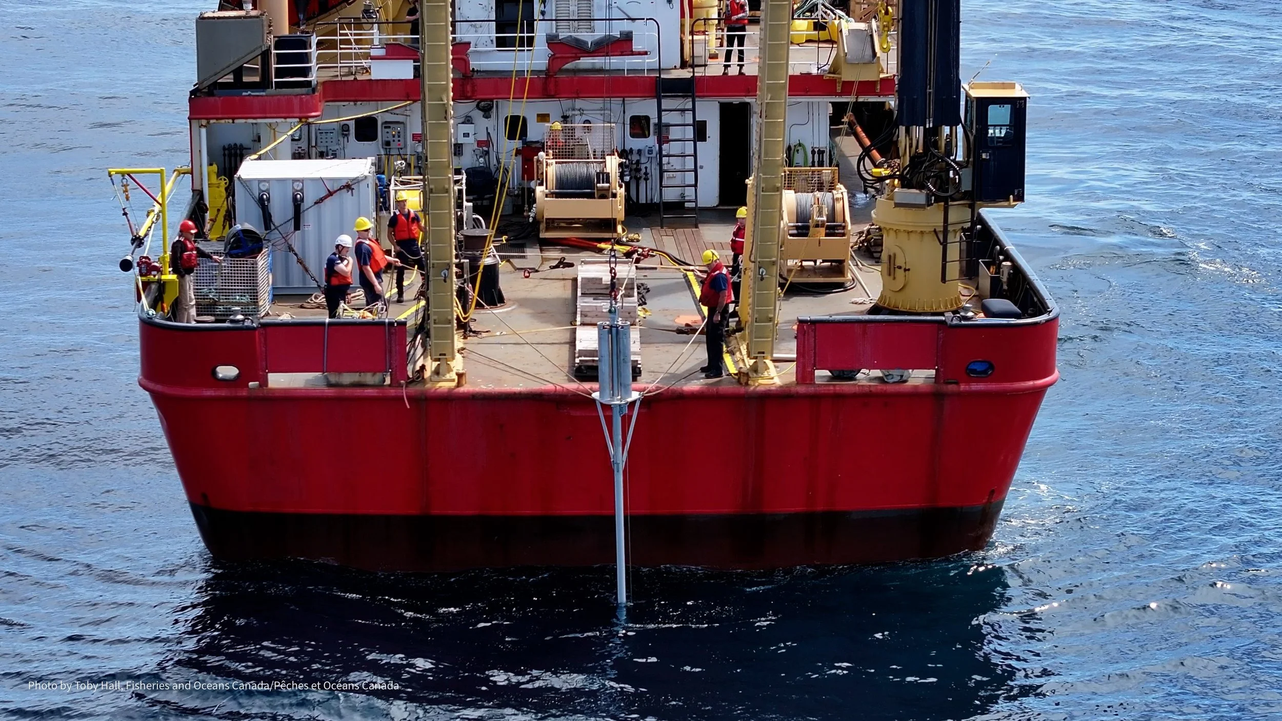 Deploying the temperature probe