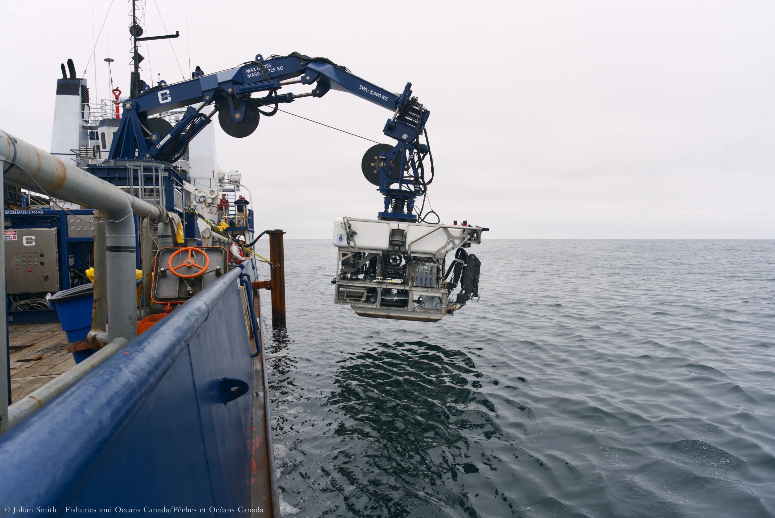 ROV launch