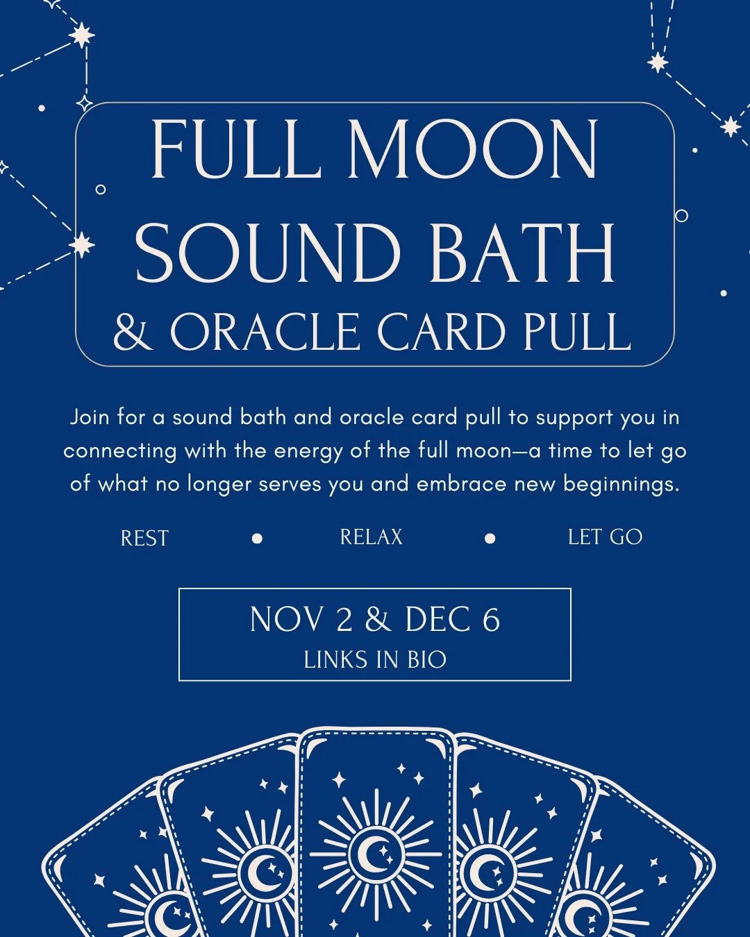 Leaning into rituals to honor and celebrate different seasons, cycles, and phases has created space for me to reflect and connect with my inner voice, my internal compass. 

The clarity, new questions to ponder, and shifts that come after each monthl