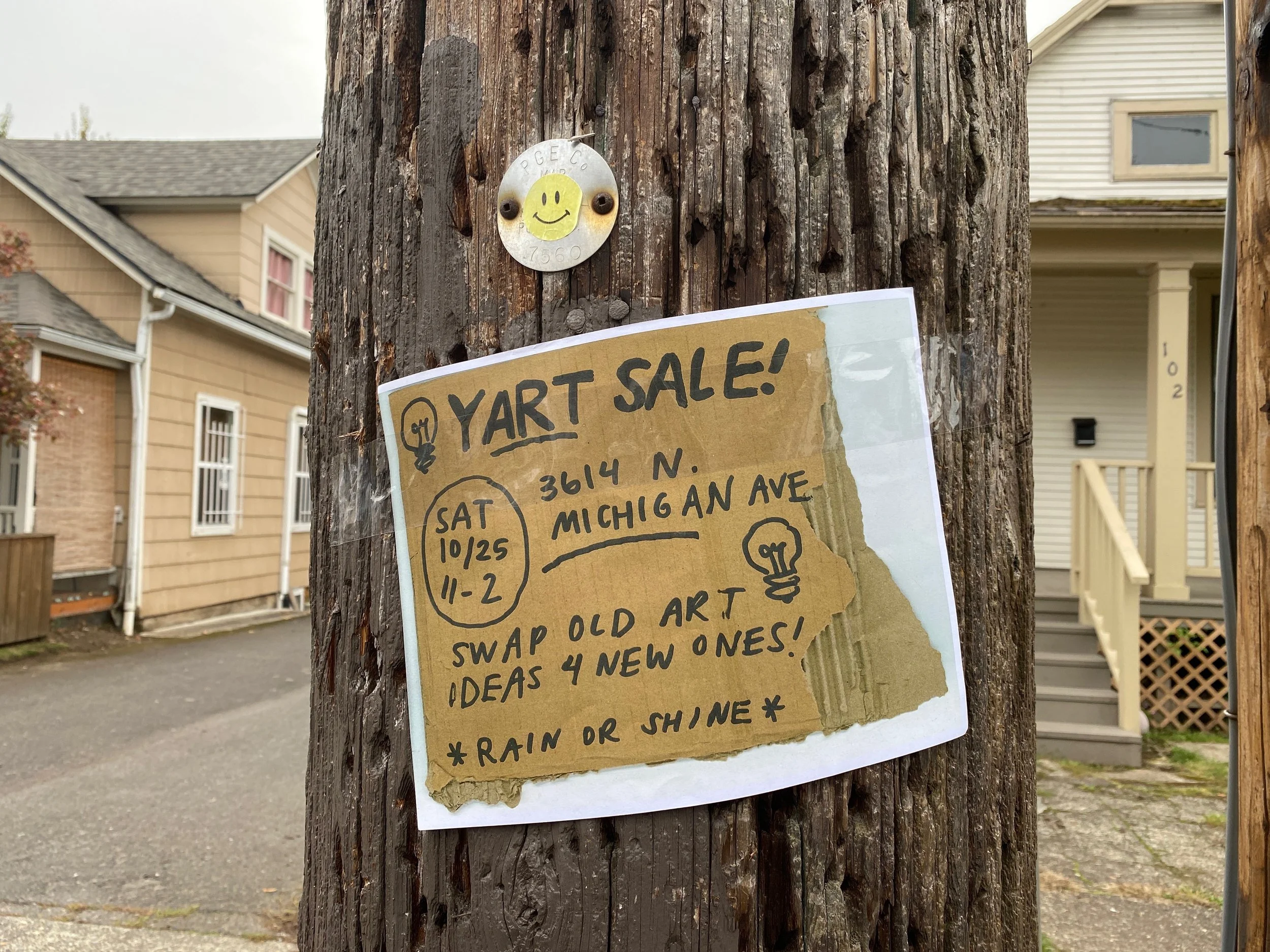 YART SALE