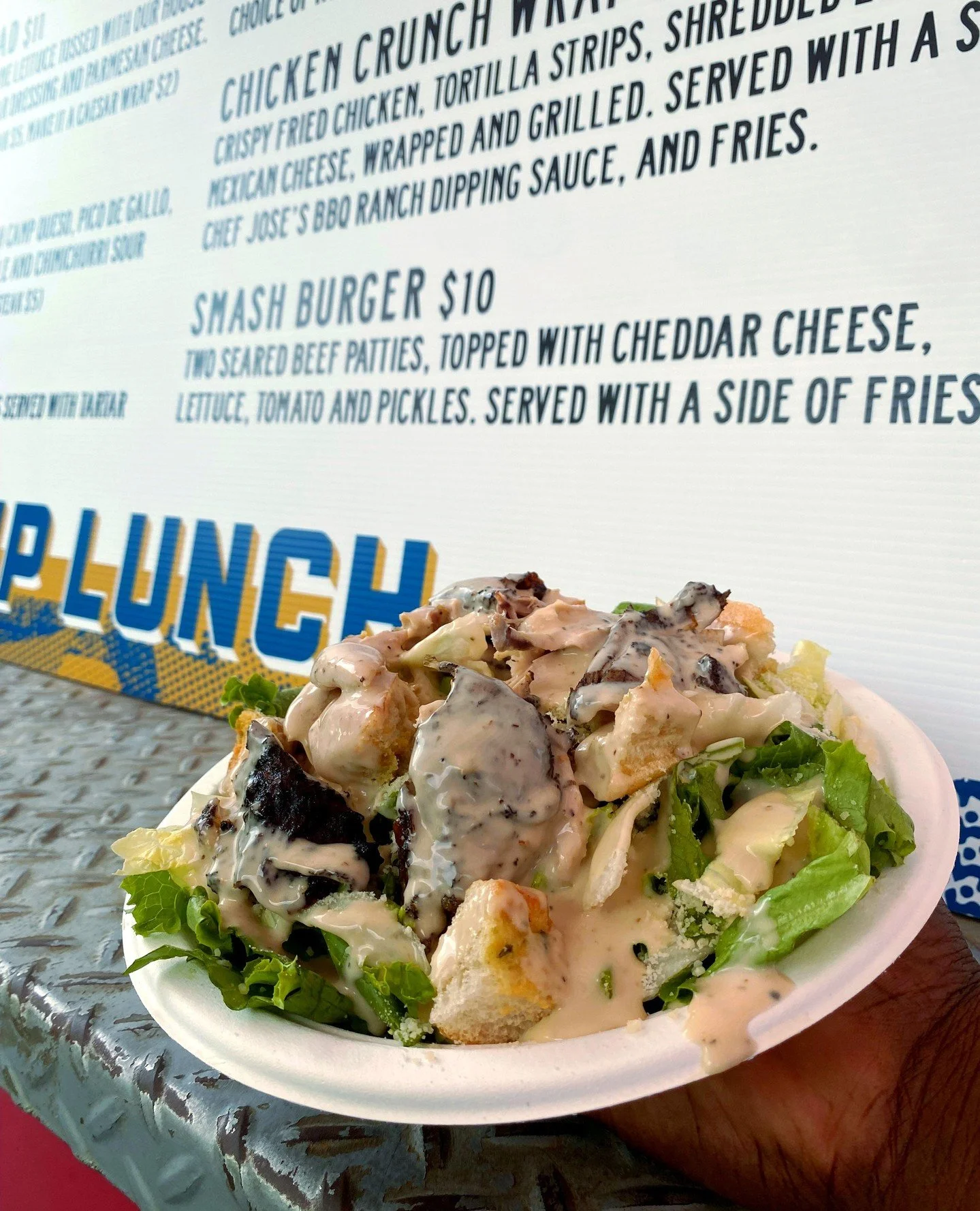 🍴Lunch is served!! The Camp is now open for lunch every Tuesday - Friday from 11AM - 4PM. Swing by and fuel up with good eats, cold drinks, and the vibes your love!!! No need to wait until evening anymore 😍😛 ⁠
⁠
Check out our new lunch menu throug