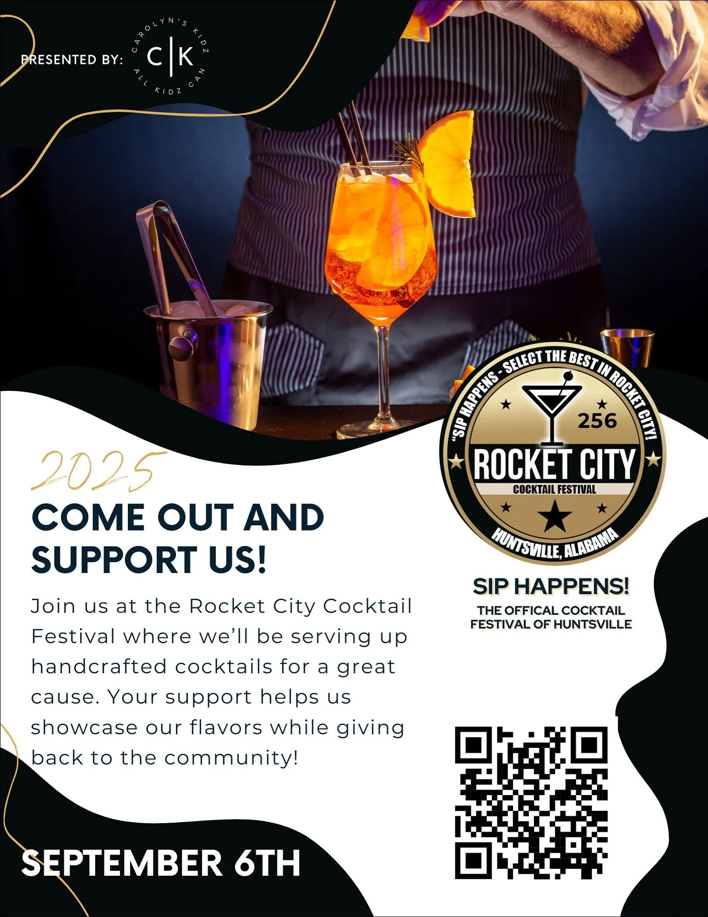 🍹 Rocket City Cocktail Festival, here we come!!! Catch The Camp slinging our featured signature cocktail + bringing the vibes all day on Saturday, September 6!!!

We&rsquo;re stoked to be a part of this epic Rocket City event. See you there!!! 🫡🍸?
