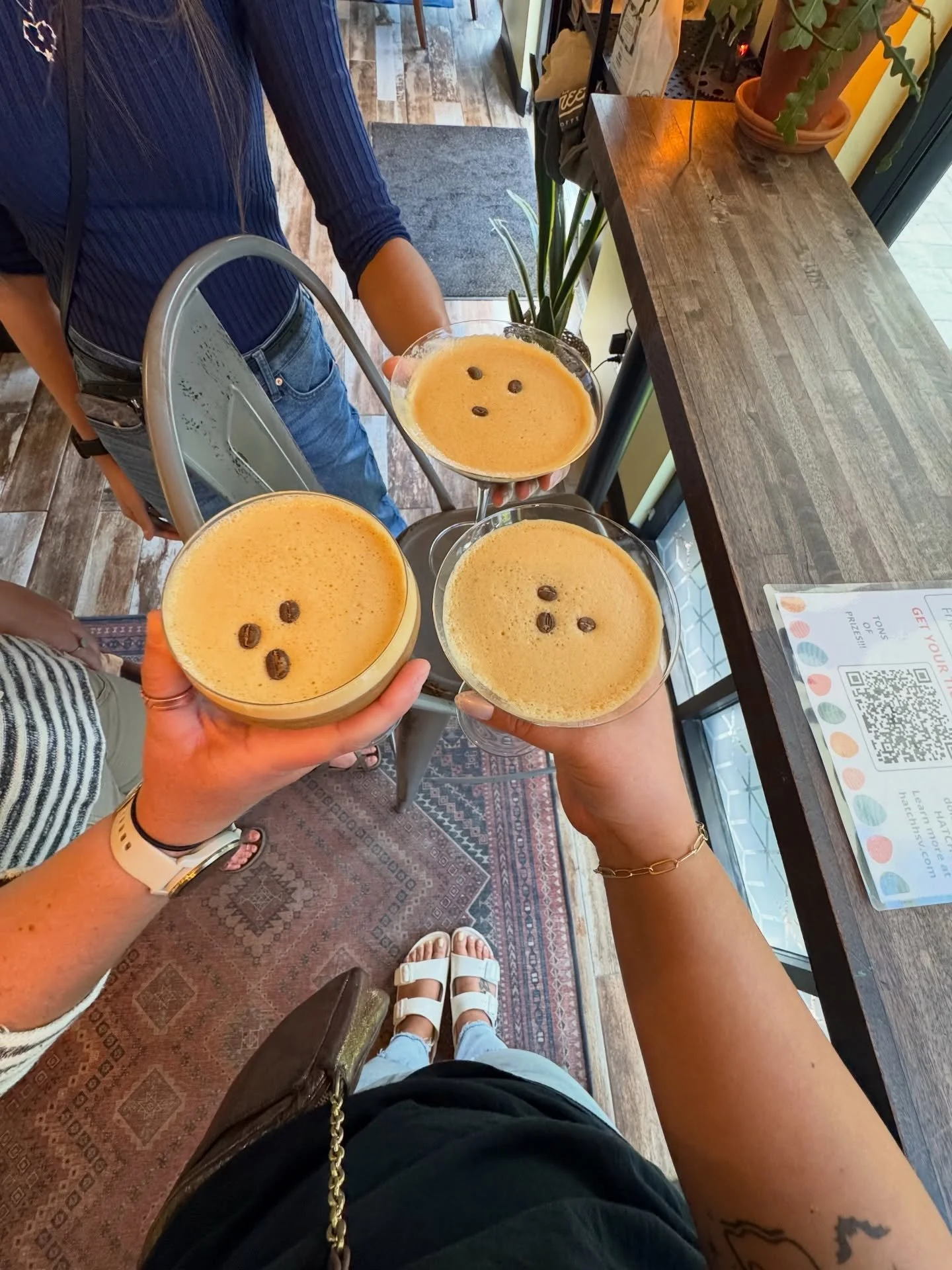 ☕️🍸Espresso martinis? Say less. 

The Martini Bar is OPEN in The Greenroom every Friday-Sunday! 😍😍😍🍸🍸🍸