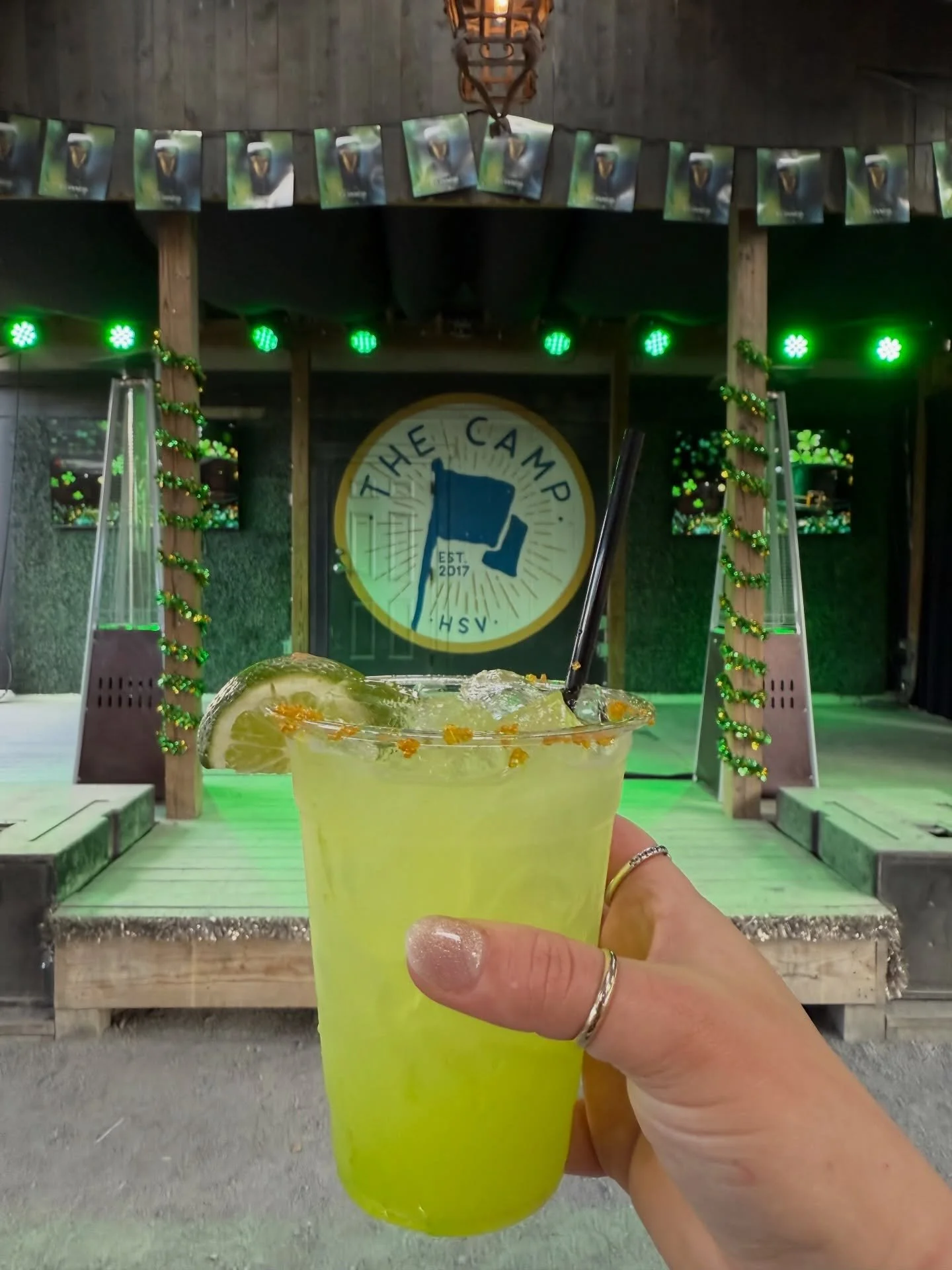 ☘️ Happy St. Paddy&rsquo;s Day!!!! ☘️ 

🍺We open at 4pm with drink specials running all night!!

🎵LIVE music with Solstice kicks off at 7pm!

🔥 Tons of heaters and firepits to keep it TOASTY. 

No cover - see ya soon and don&rsquo;t forget your gr