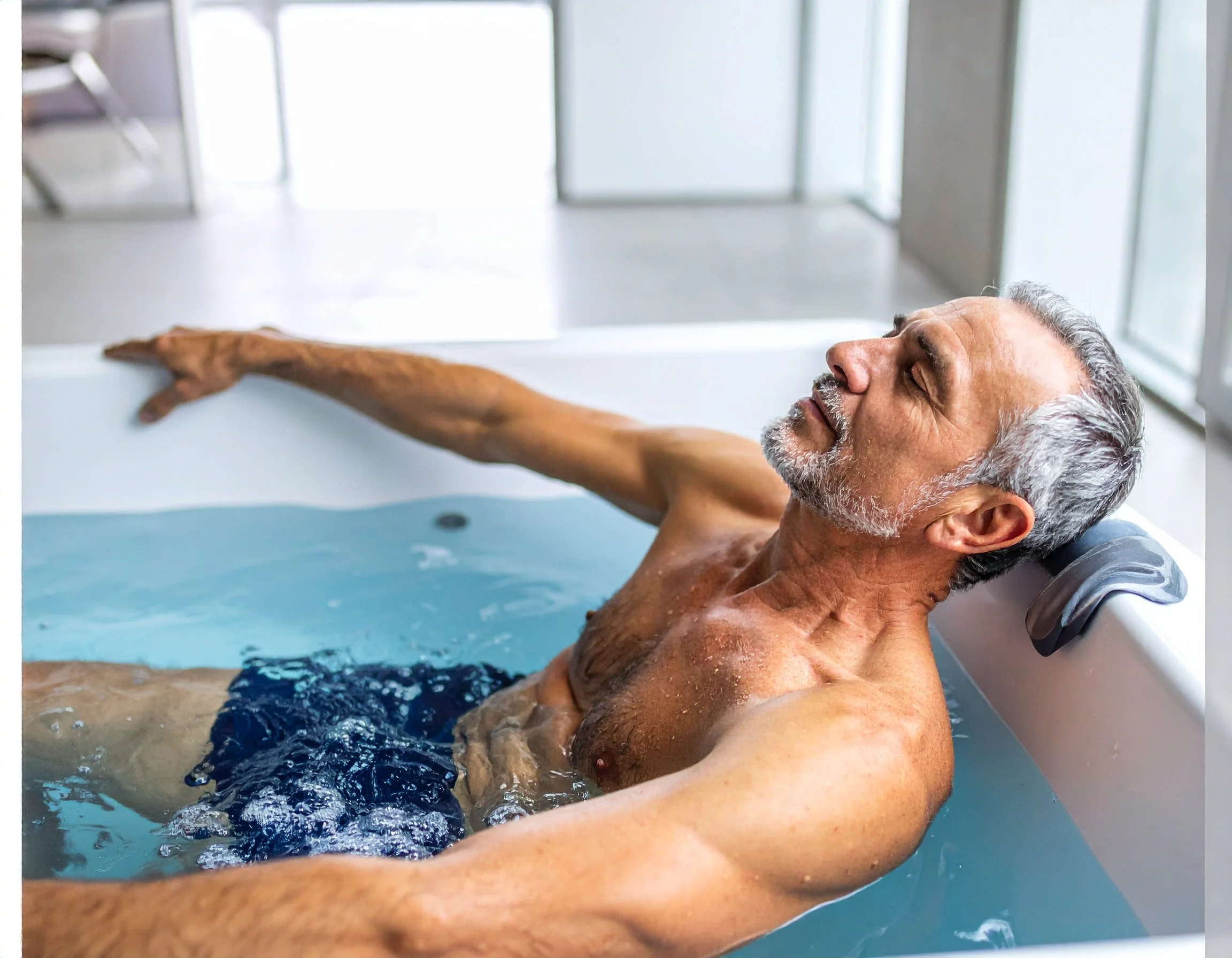 Cold Plunging Benefits for Men in Midlife