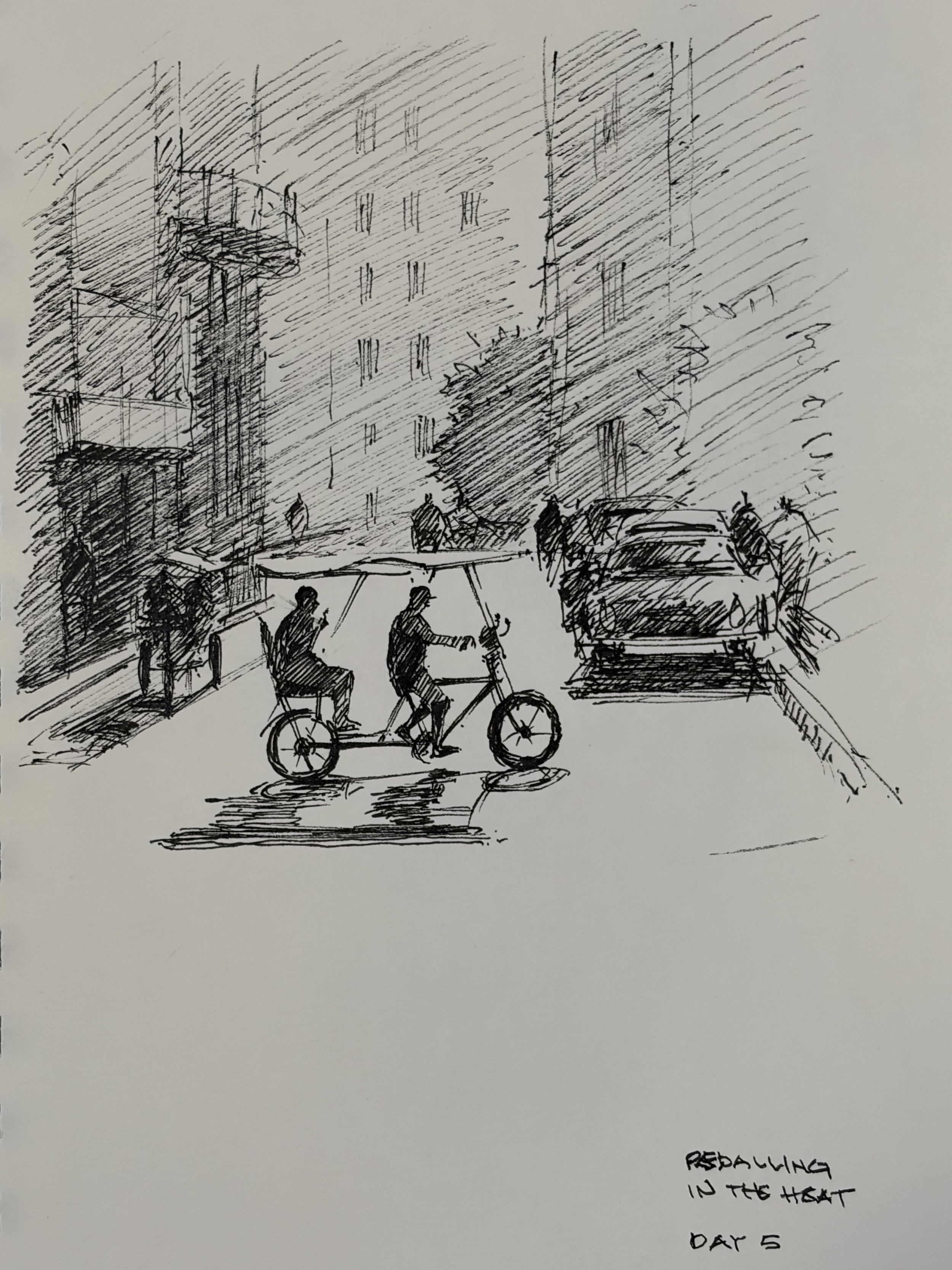 Afternoon Silhouette, Centro Havana