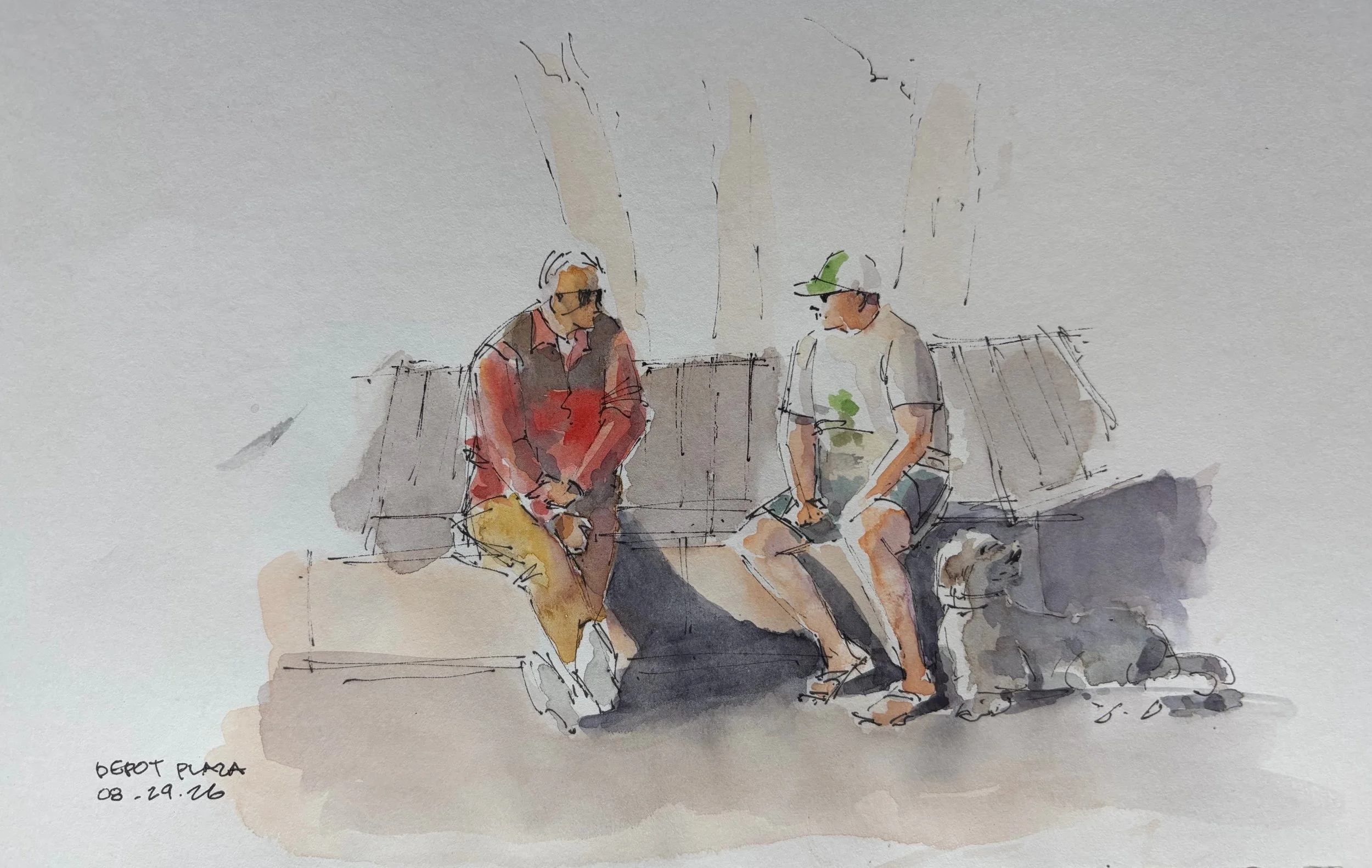Men at the Depot，Mill Valley