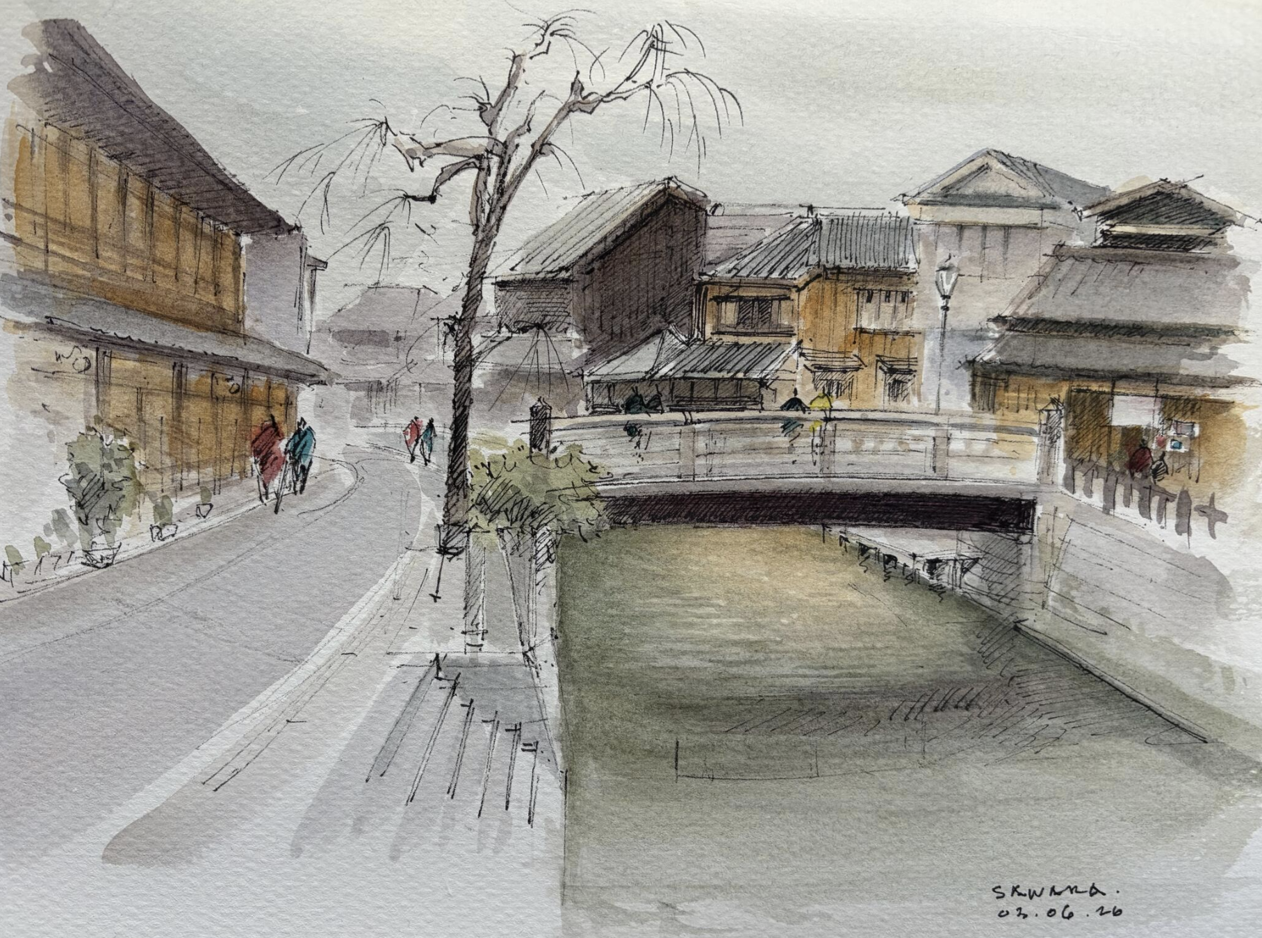 Sawara Historical Canal, Japan