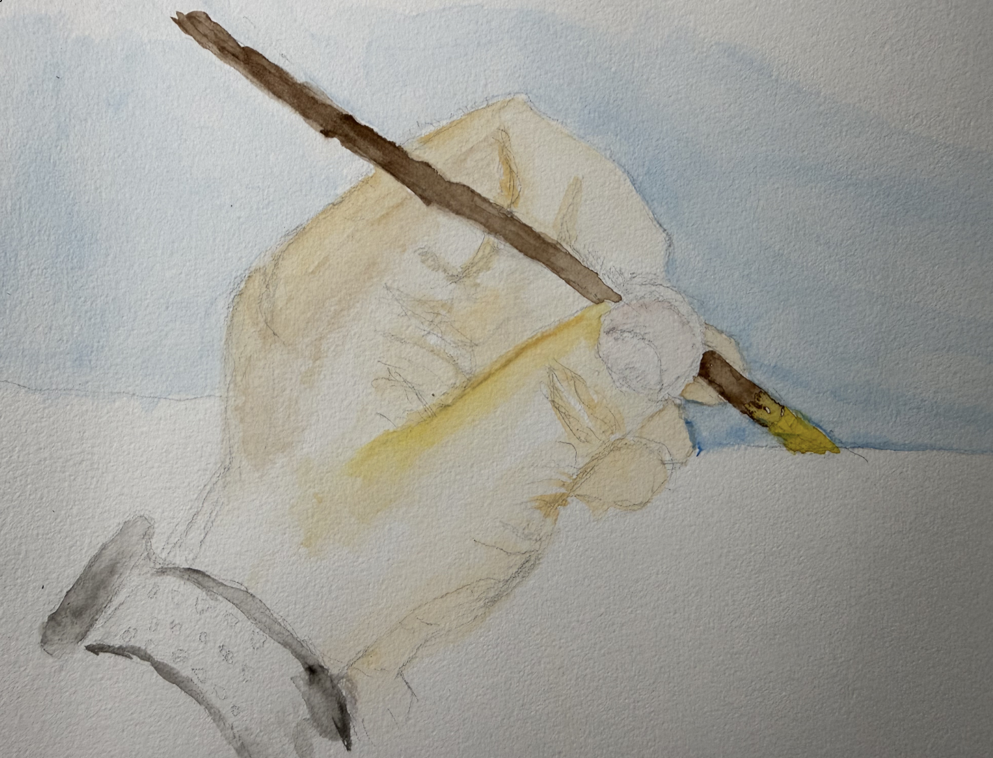 Hand Drawing, by Jeff Harris