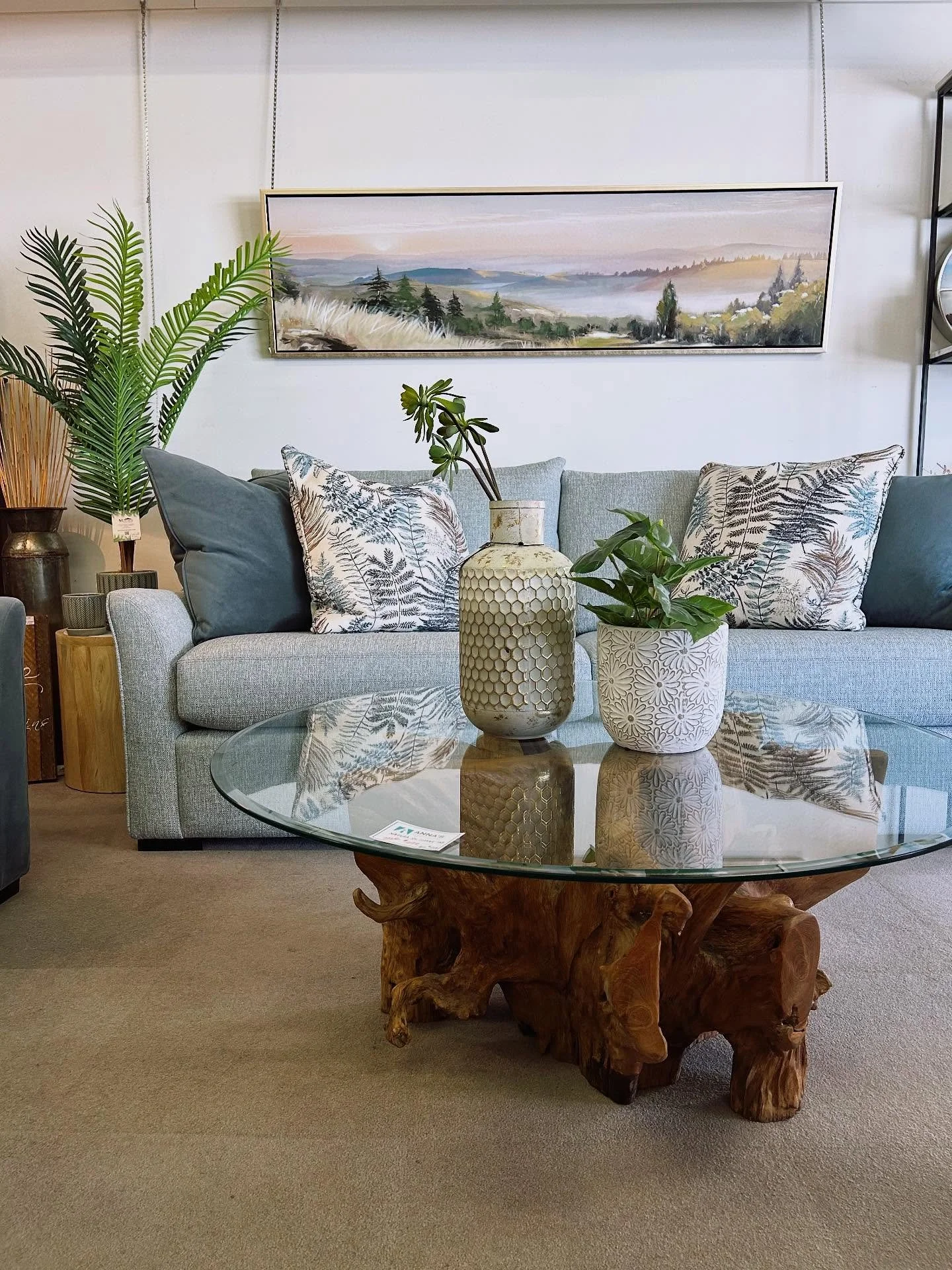 Our favourite coffee table from the @style_in_form &lsquo;Natura&rsquo; line has once again made its way onto our showroom floor!! We are absolutely delighted to display this beautiful piece made from upcycled Indonesian teak root. And we love the id
