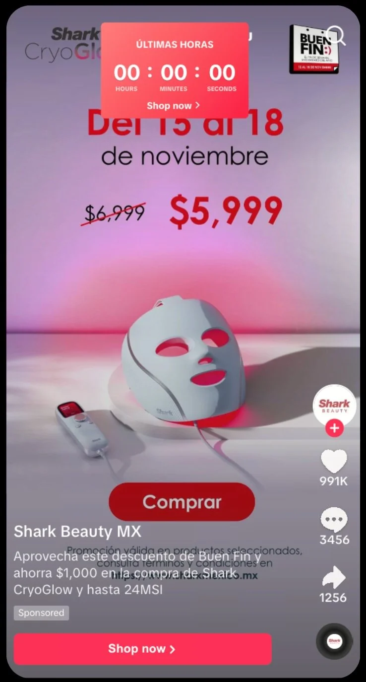 Shark CryoGlow domina el mercado de skincare en México