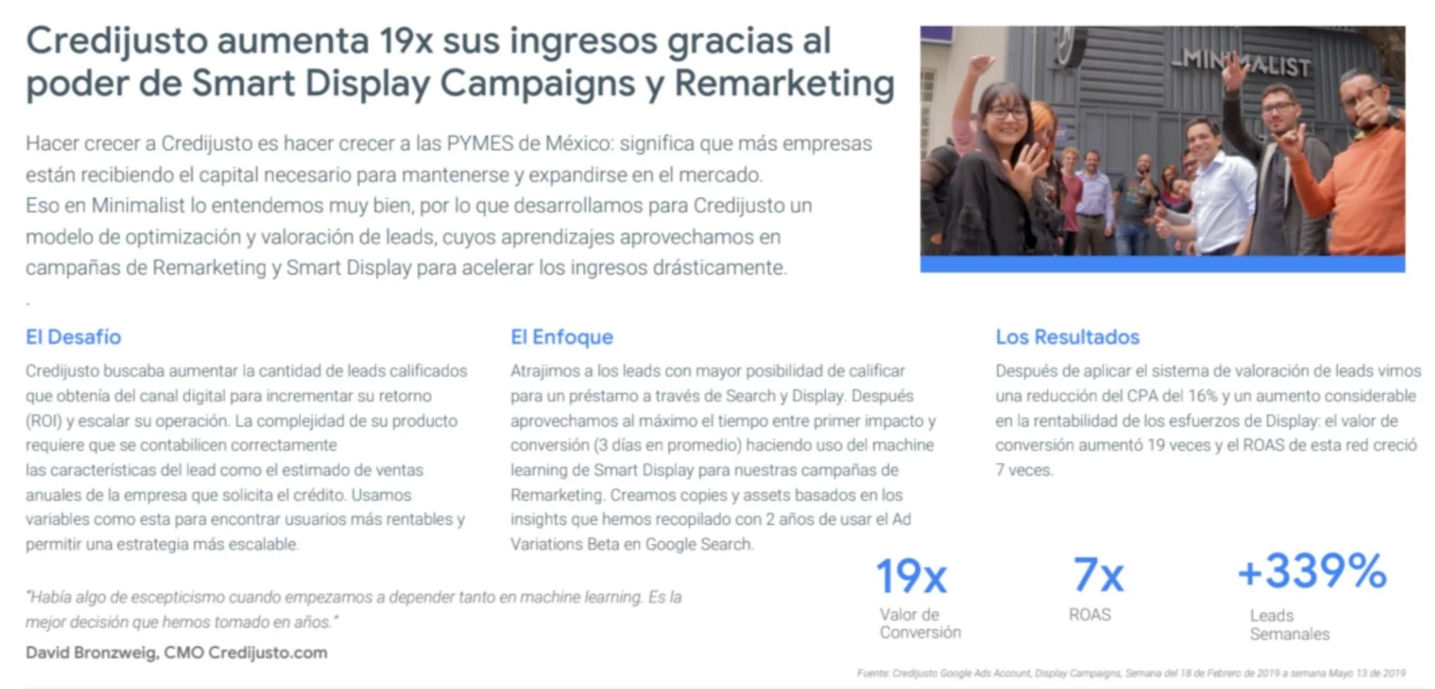 Credijusto Covalto Minimalist