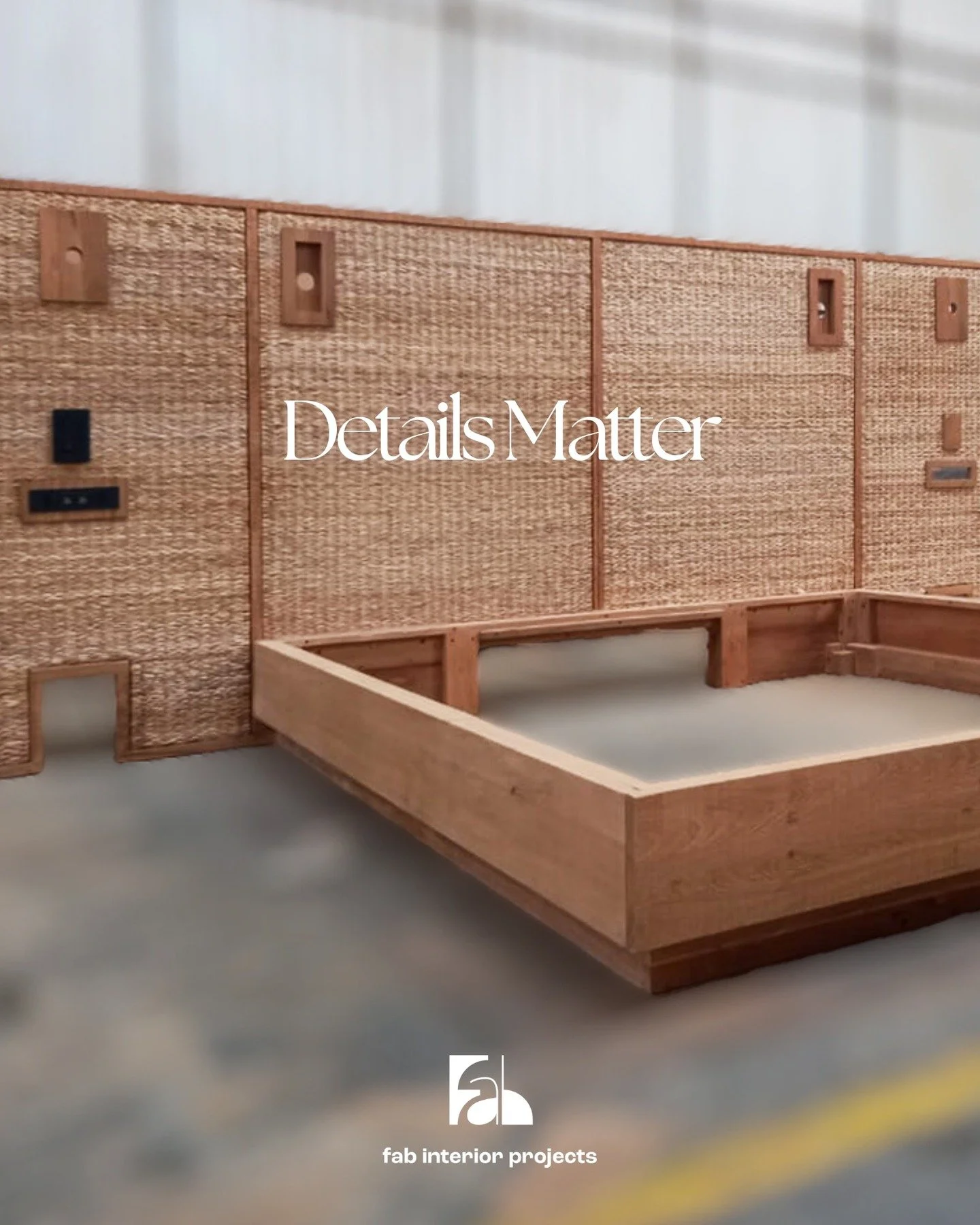 Details matter. 
Professional furniture production goes beyond beautiful design.
Every cut-out, fixture, and fitting is checked, tested, and approved before moving into production.
Years of hospitality experience have taught us that precision at this