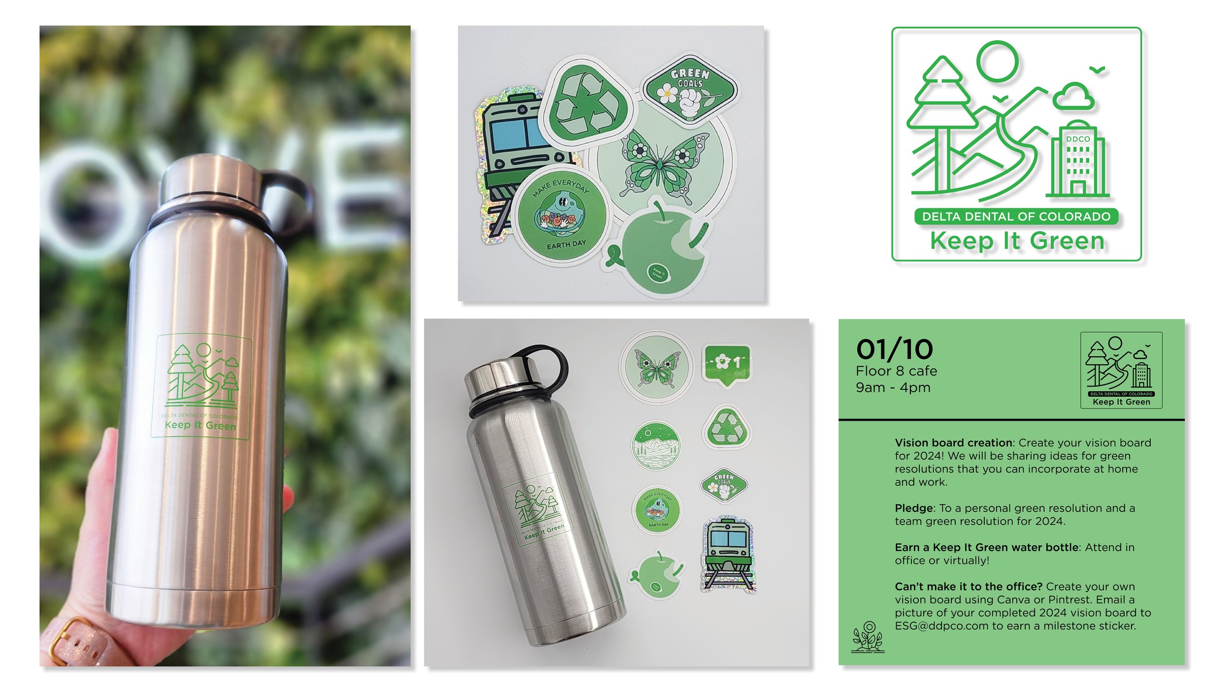 Keep It Green Collateral