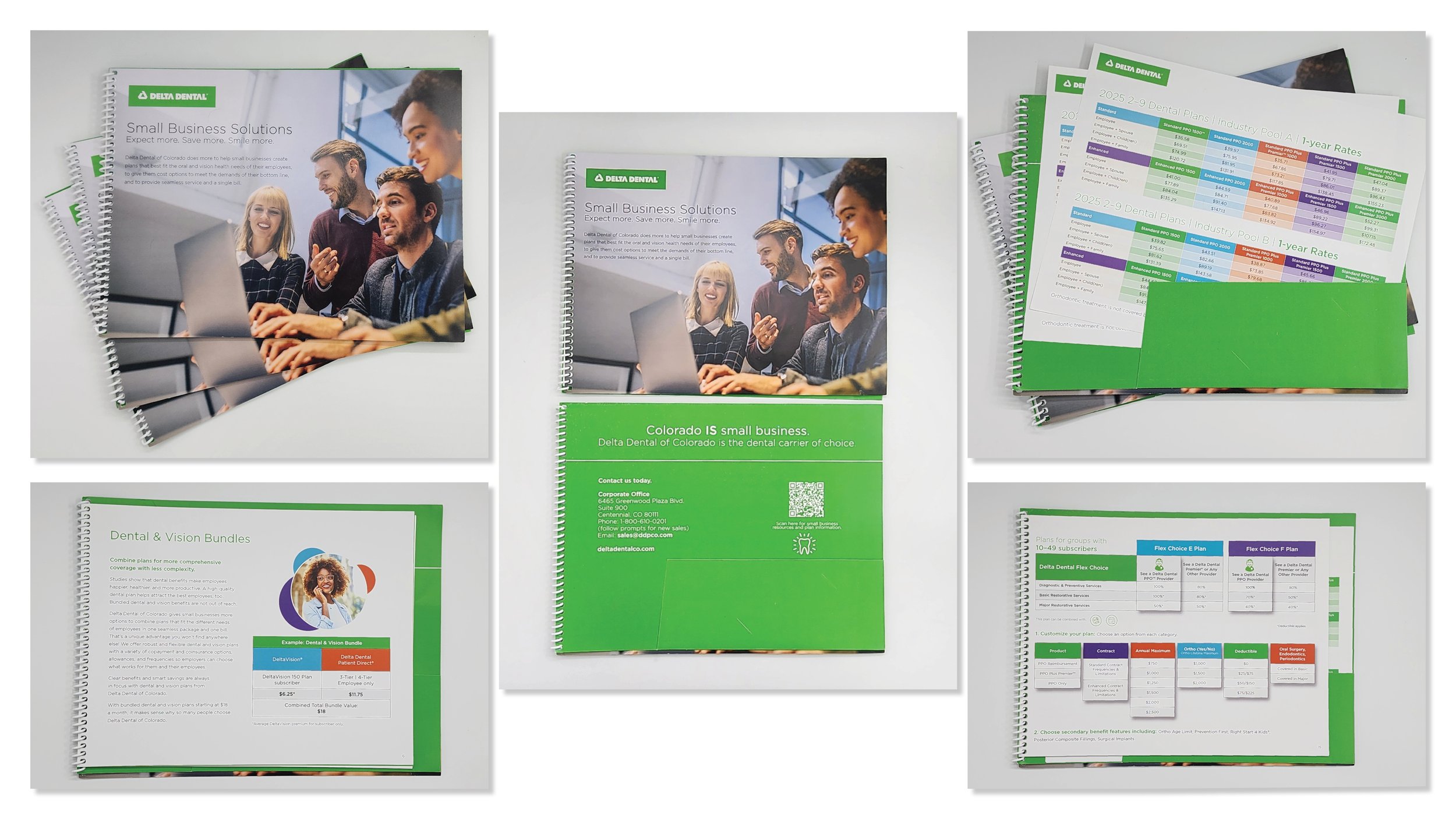 Small Business printed collateral
