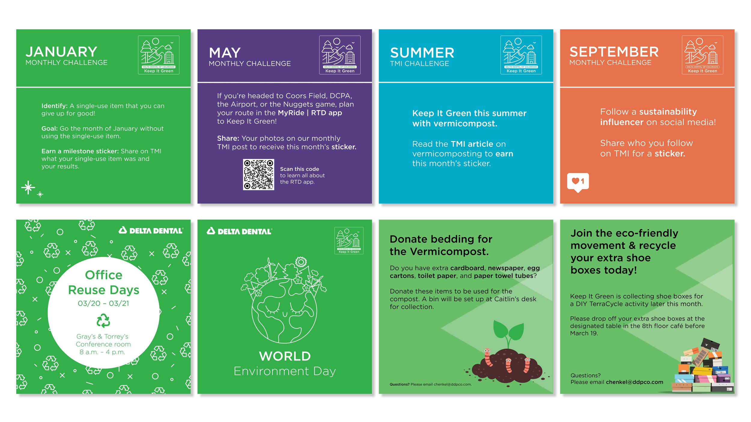 Keep It Green Internal Communications