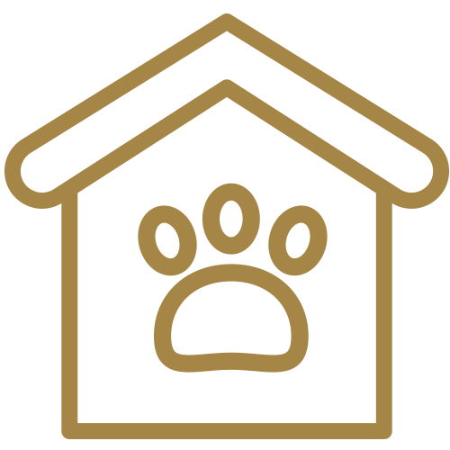 pet shelter icon