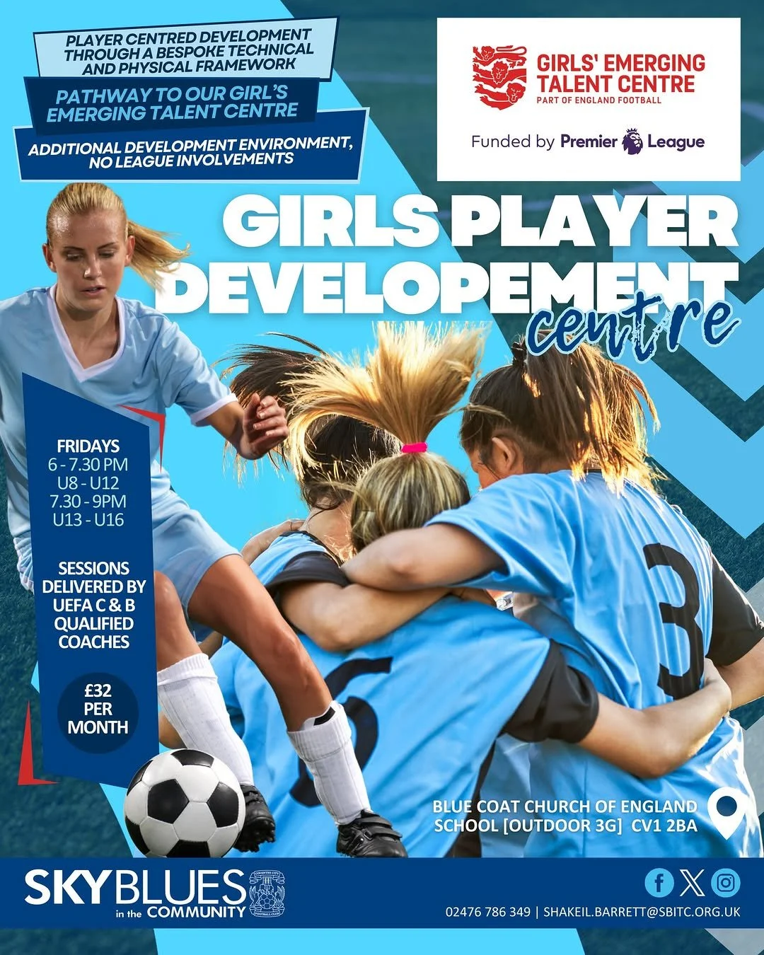 Sky Blues in the Community