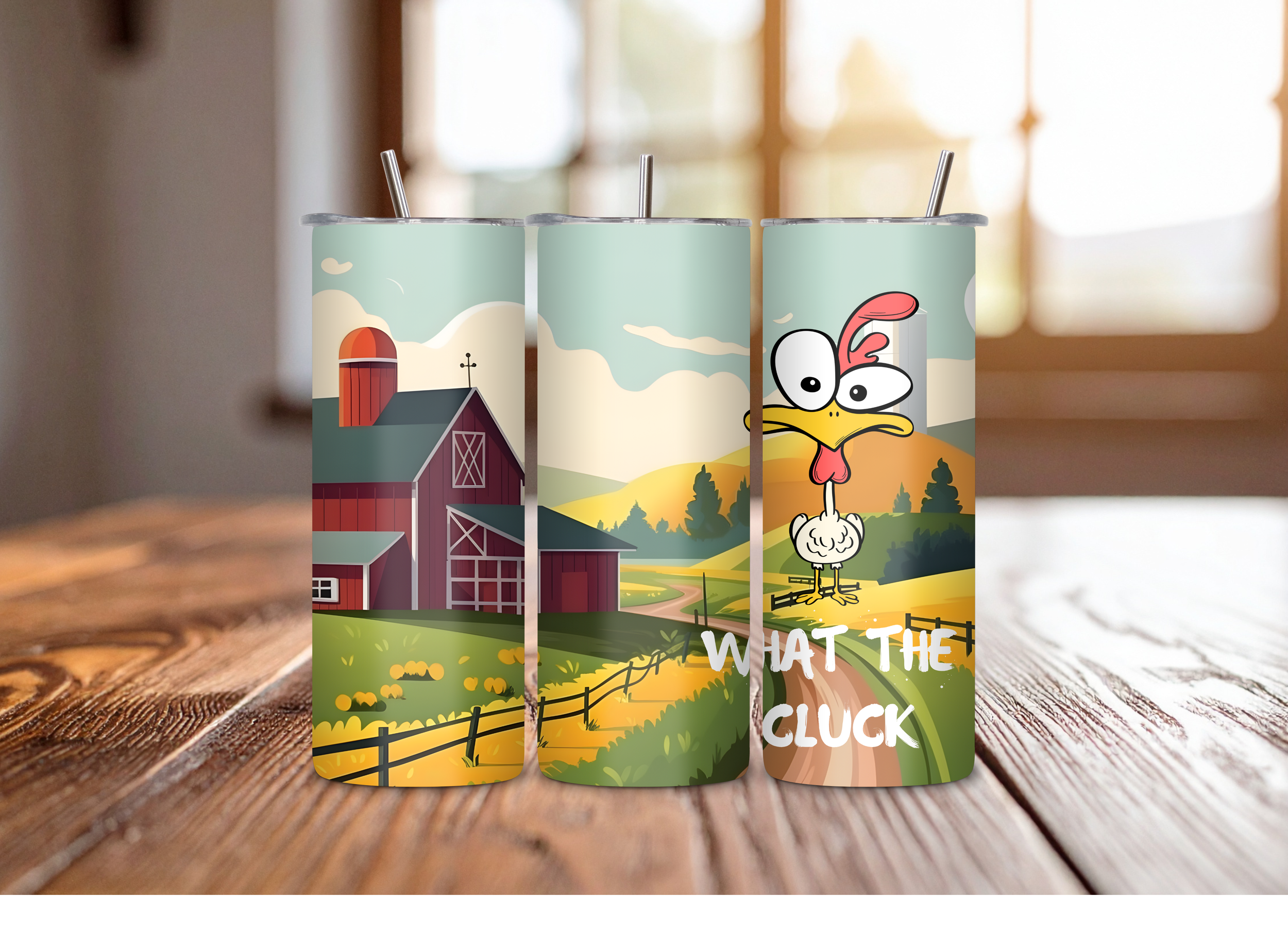 What the Cluck Tumbler