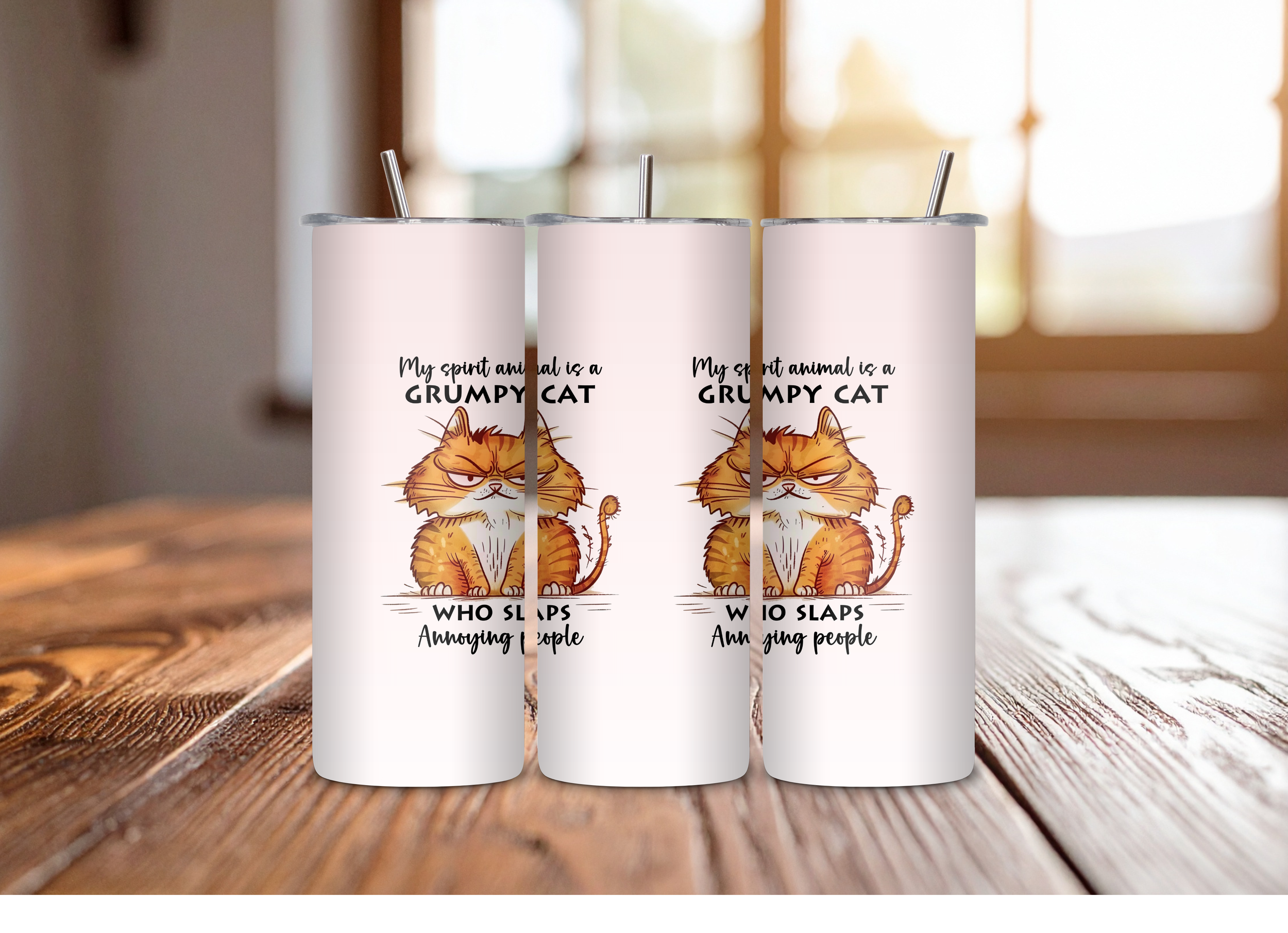 Grumpy Cat - Spirit Animal Tumbler