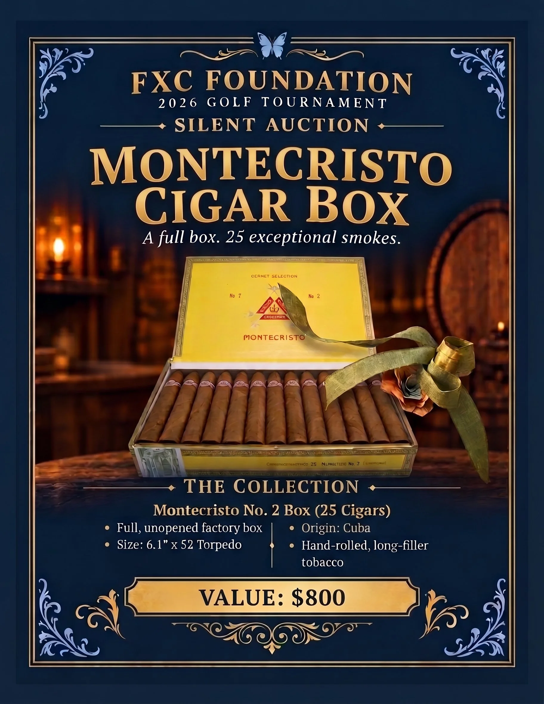 Montecristo Cigar Box