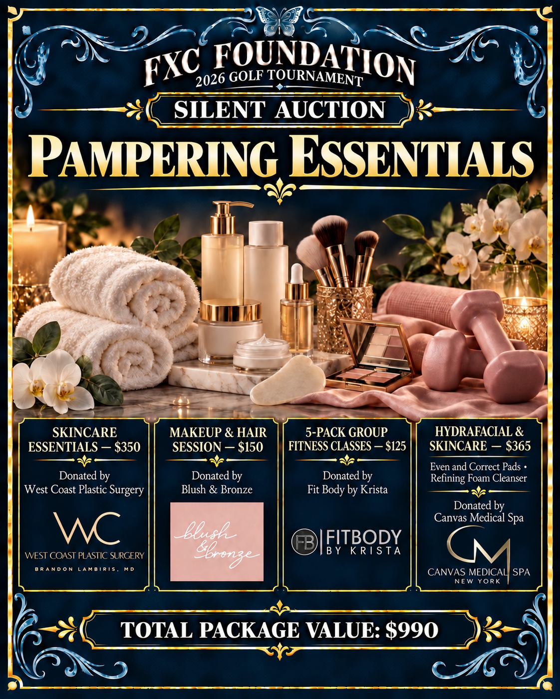 Pampering Essentials