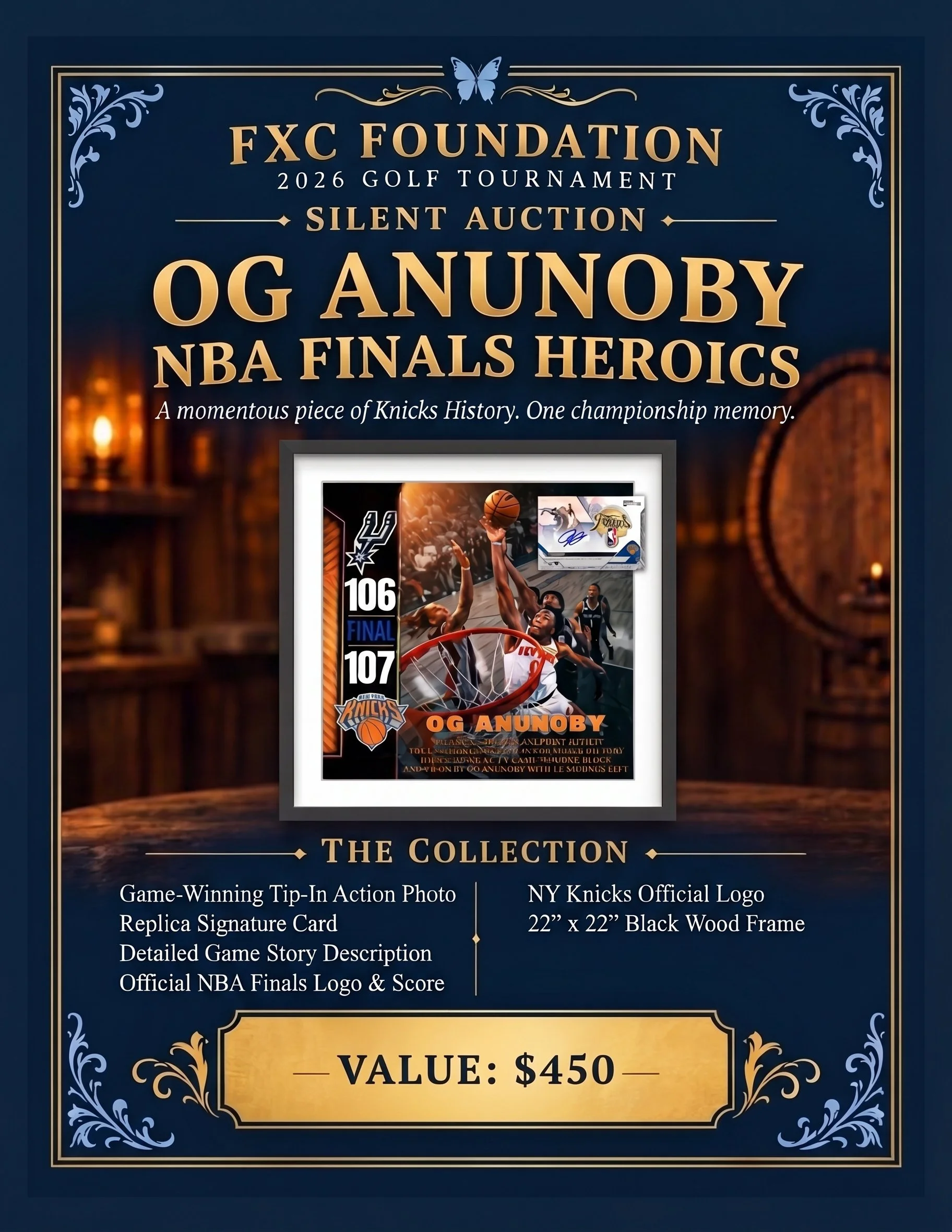OG Anunoby Tip-in Framed Memorabilia