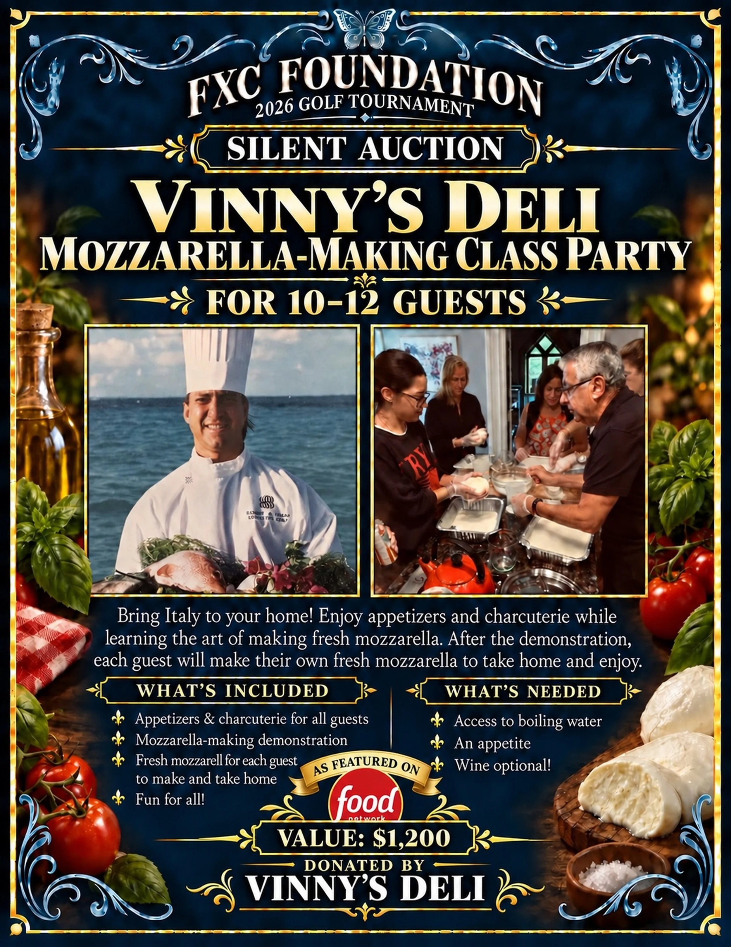 Vinny's Deli Mozzarella Party