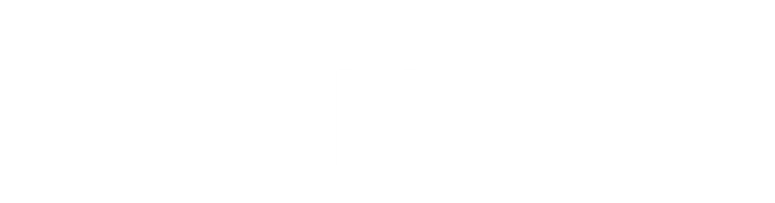 Large white text spelling 'Afterpov' on a black background.