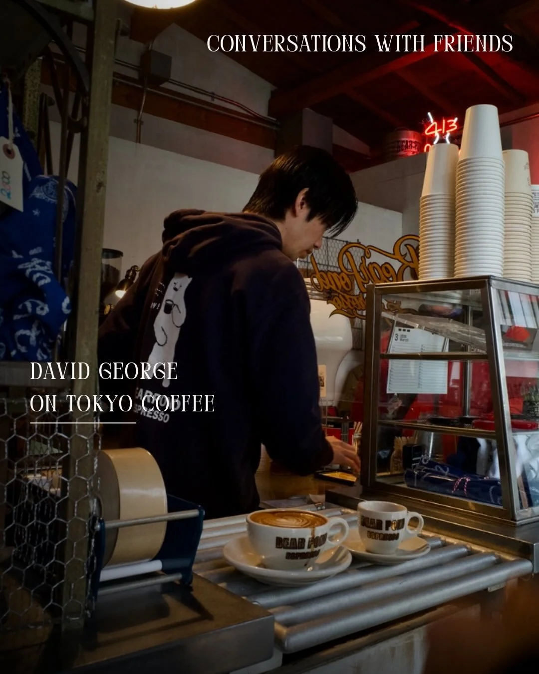 Our latest conversation with friends (more ☕️ in Tokyo) now on the website