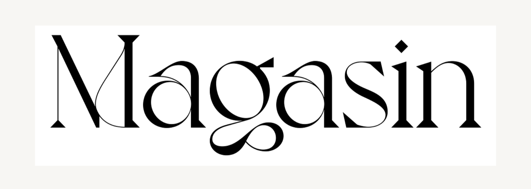"Magasin" logo.